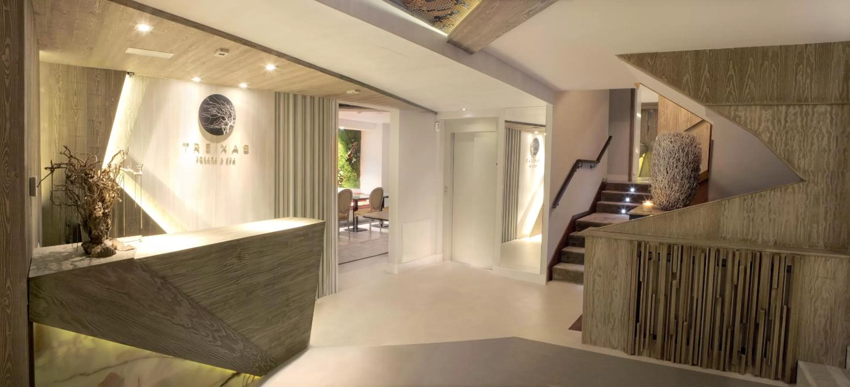 Lobby or reception in Hotel Las Treixas