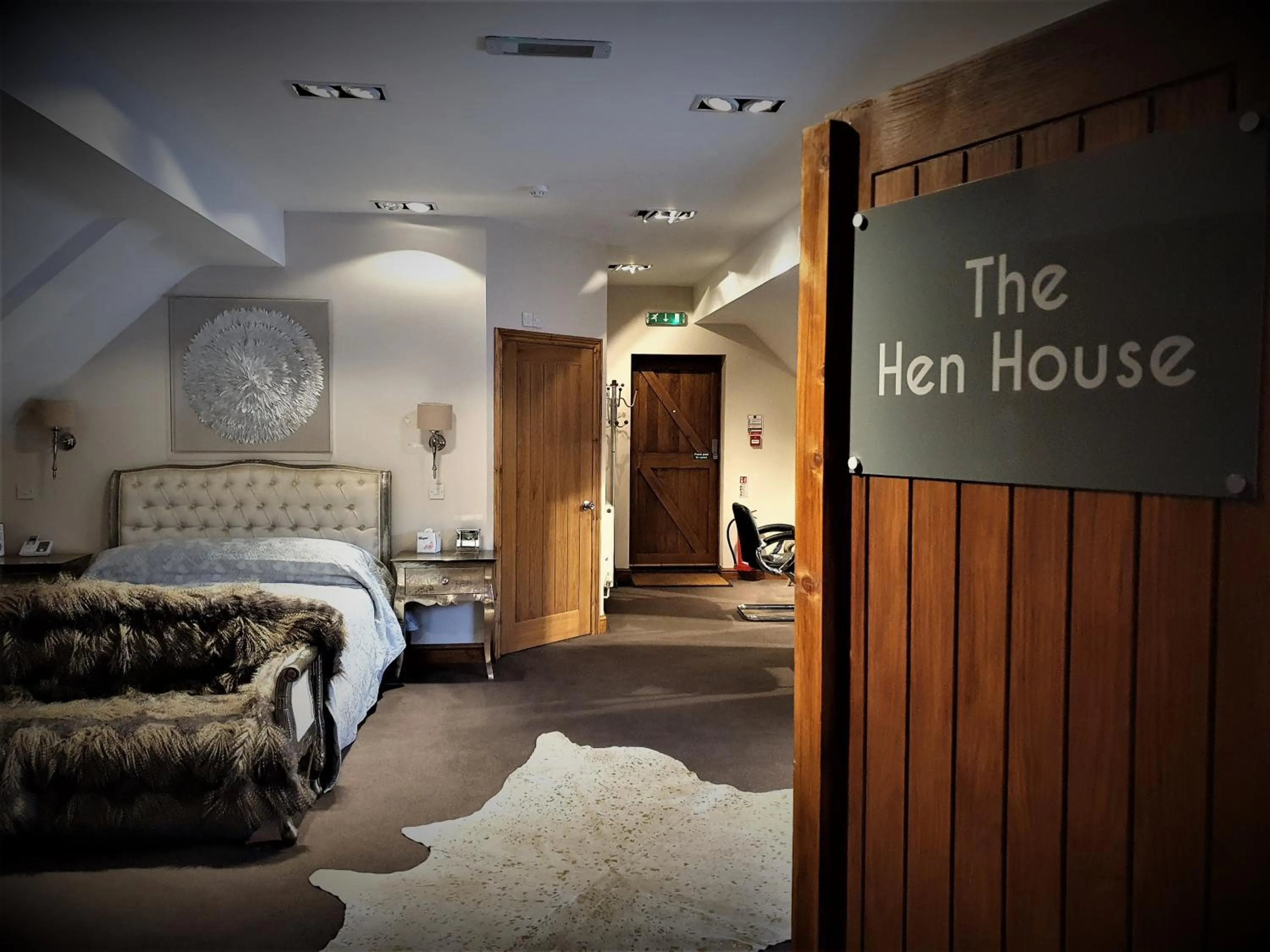 Bedroom, Bed in Nuthurst Grange Country House Hotel & Restaurant