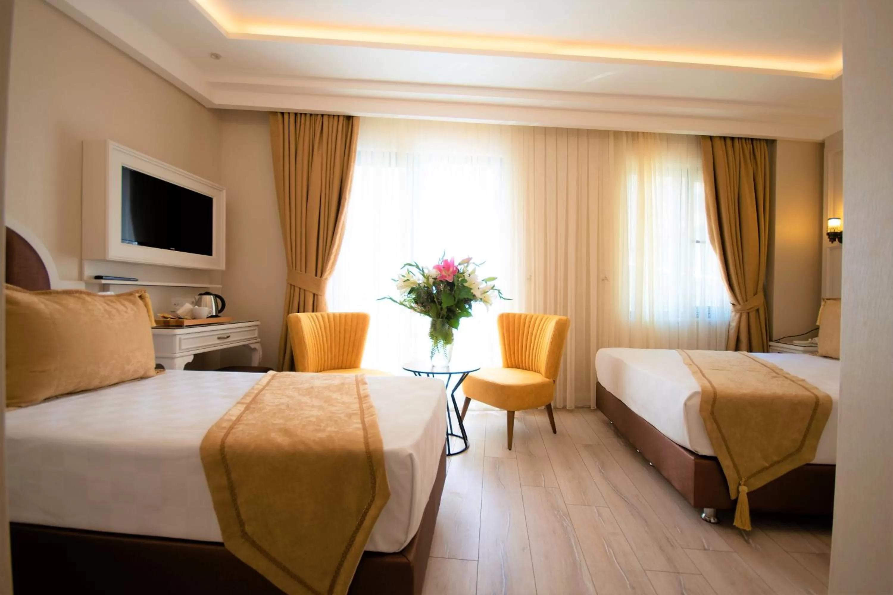 Bed in Boss Hotel Sultanahmet