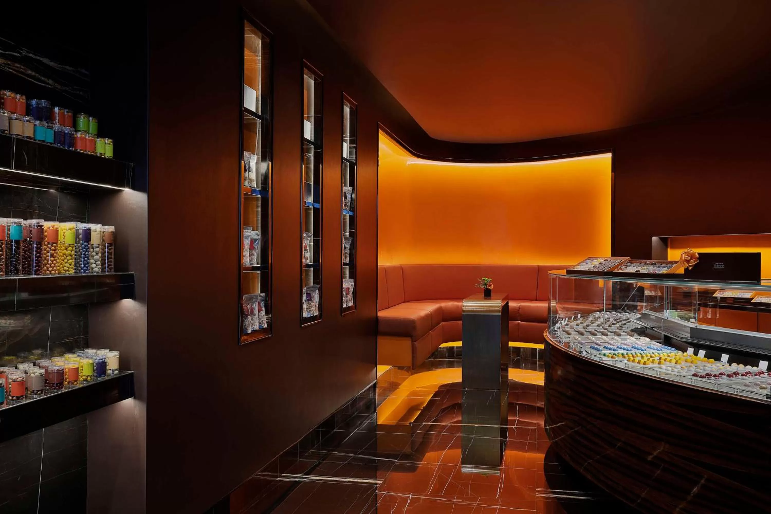 Dining area in Waldorf Astoria Doha Lusail