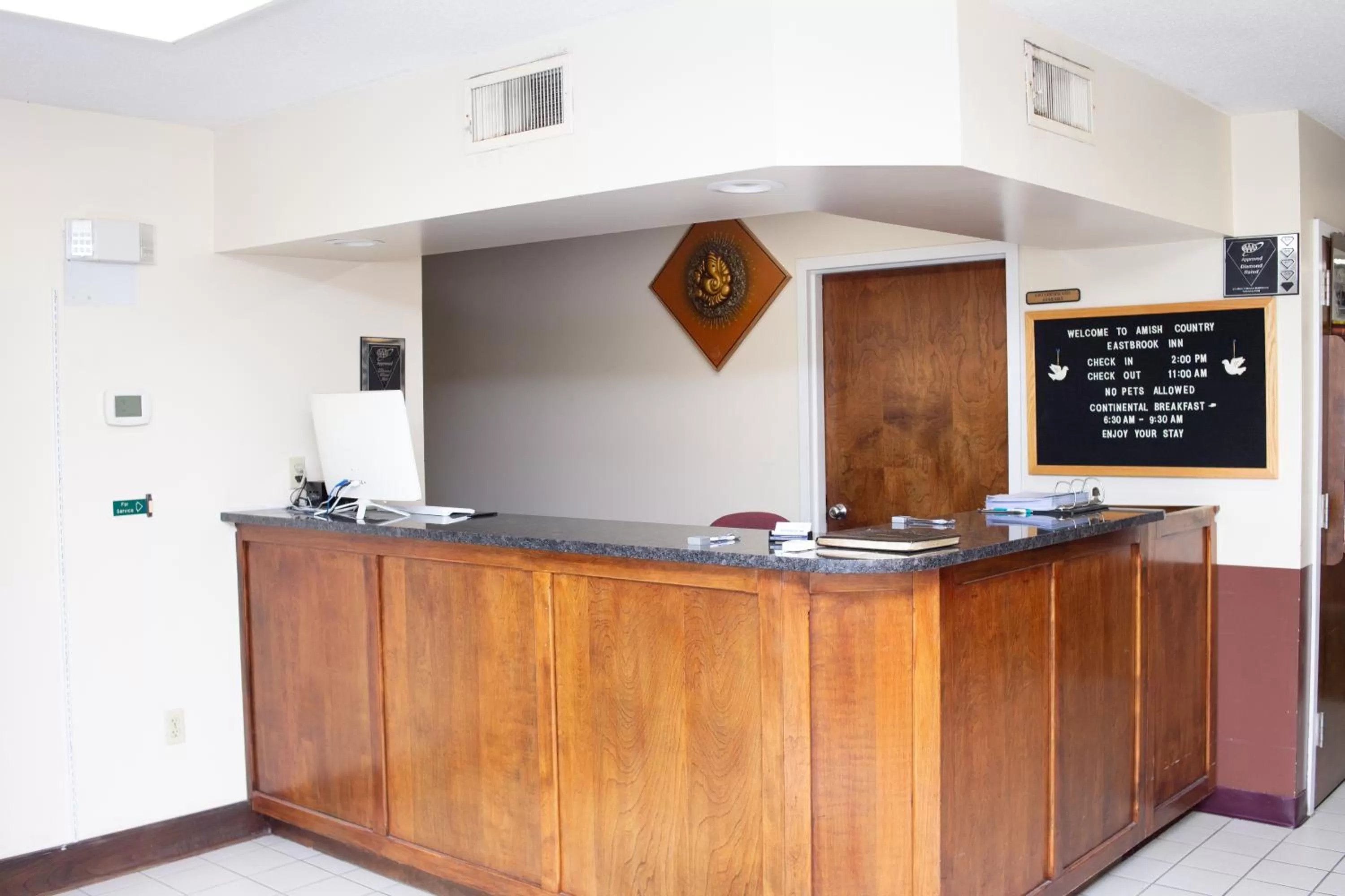 Lobby or reception in Eastbrook Inn