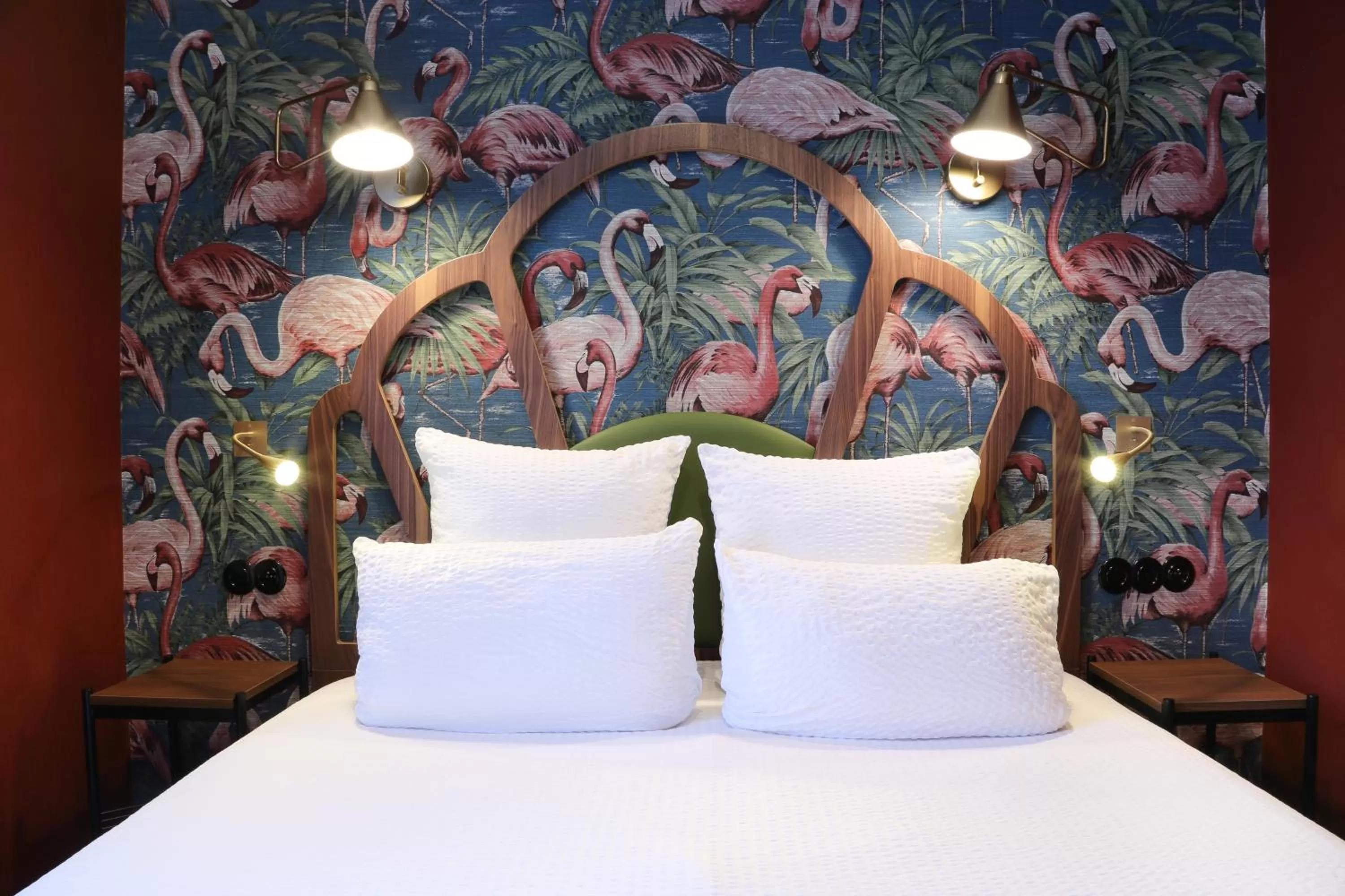 Bed in Hotel André Latin