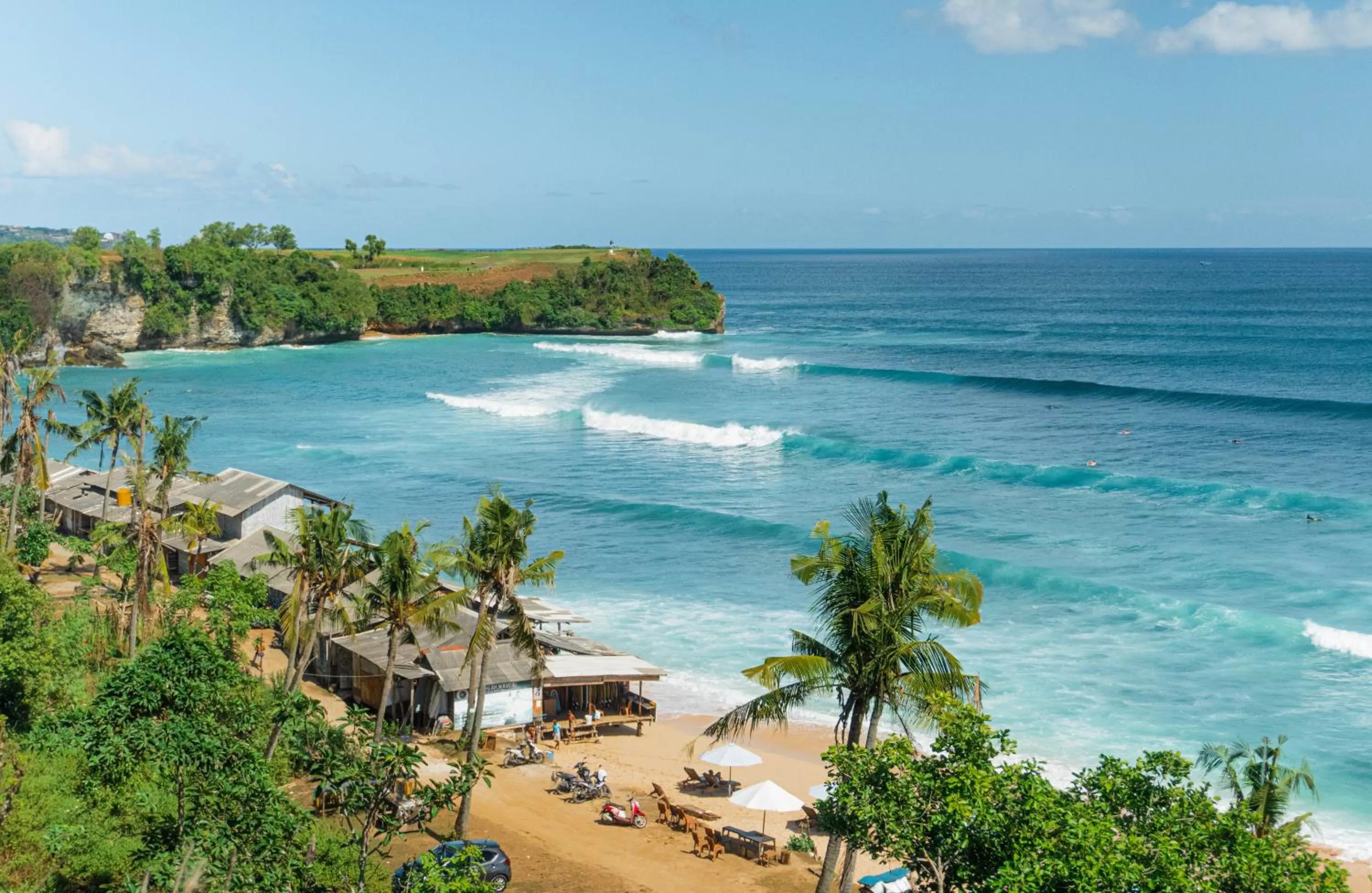 Beach in La Joya Balangan Resort