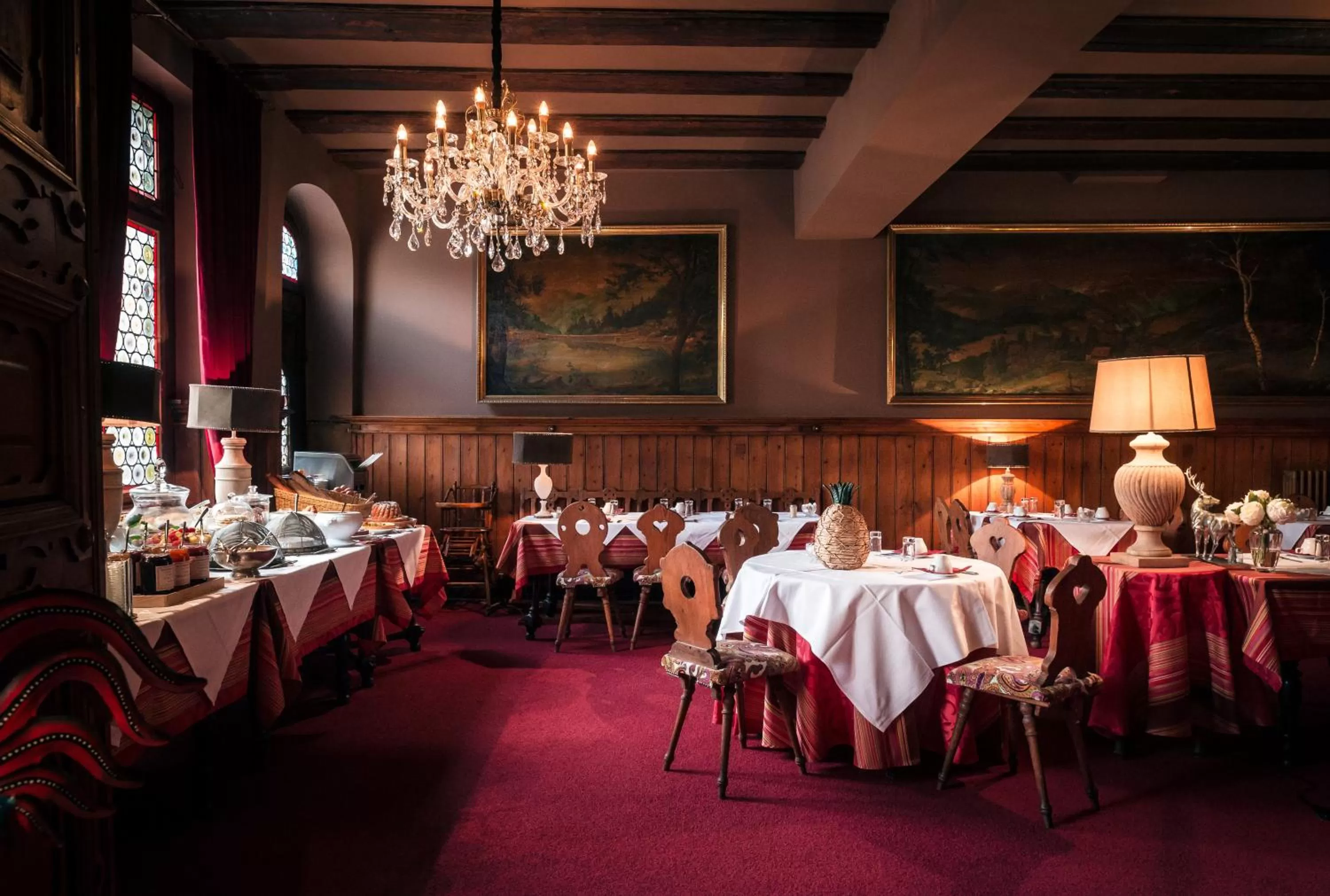 Breakfast in Hôtel des Deux Clefs