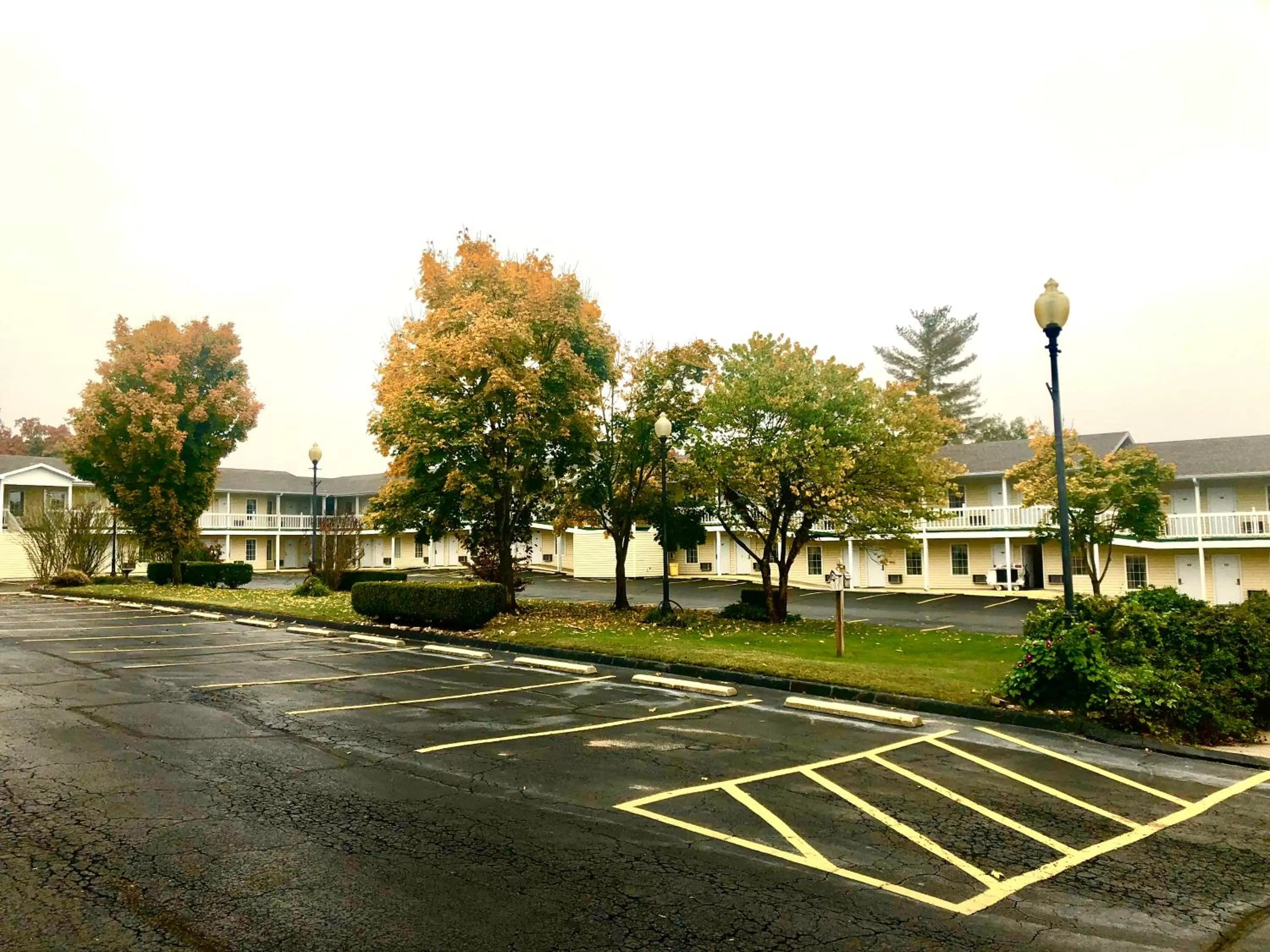 Bird's eye view, Property Building in Honeysuckle Inn & Conference Center