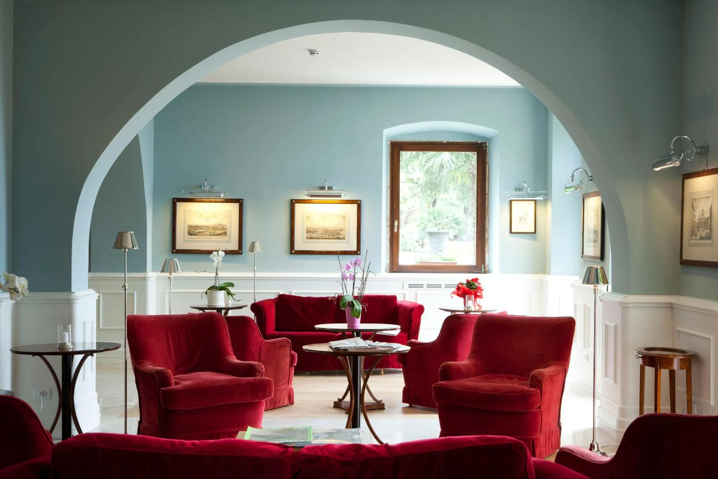 Lobby or reception in Hotel Riviera & Maximilian's