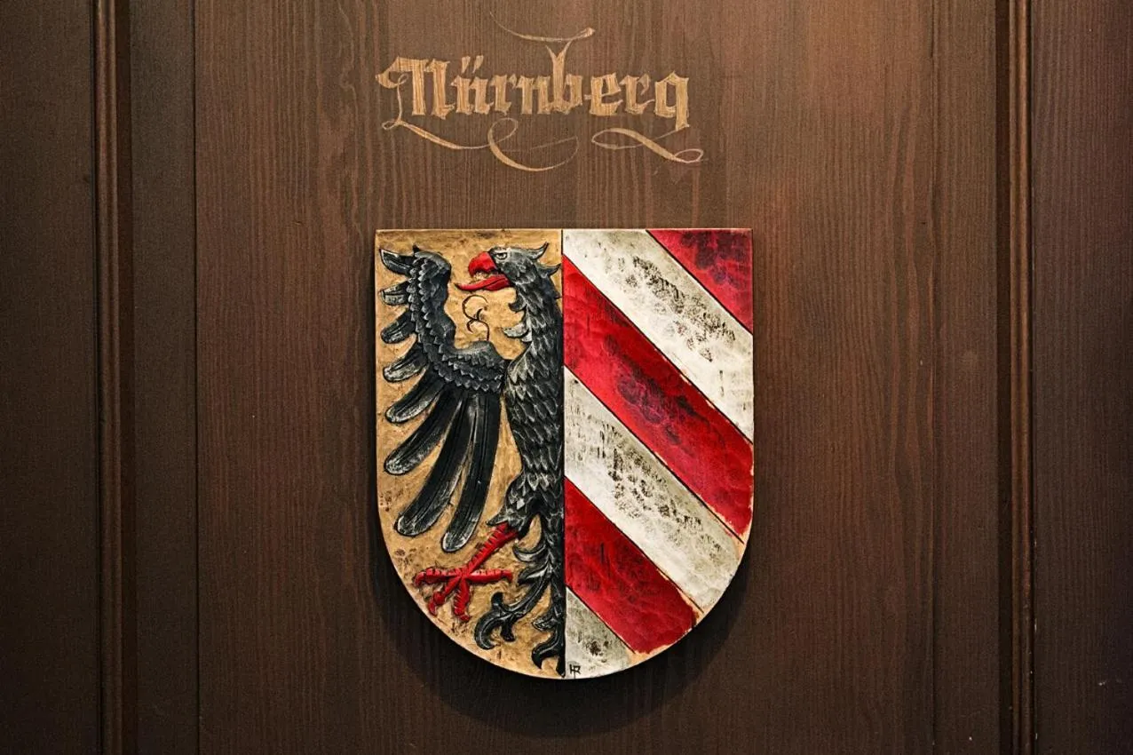Decorative detail in Hotel Alt Nürnberg -Ohne Lift-