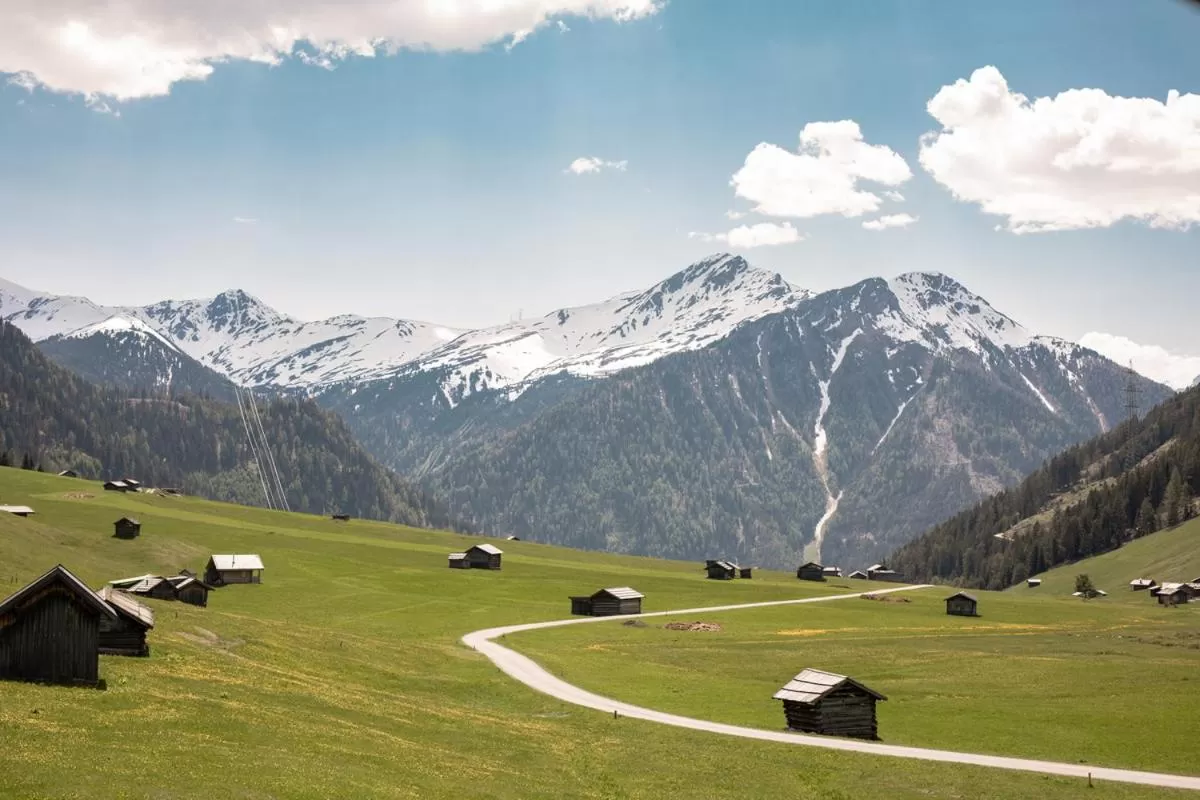 Natural landscape in Pension Fuchs