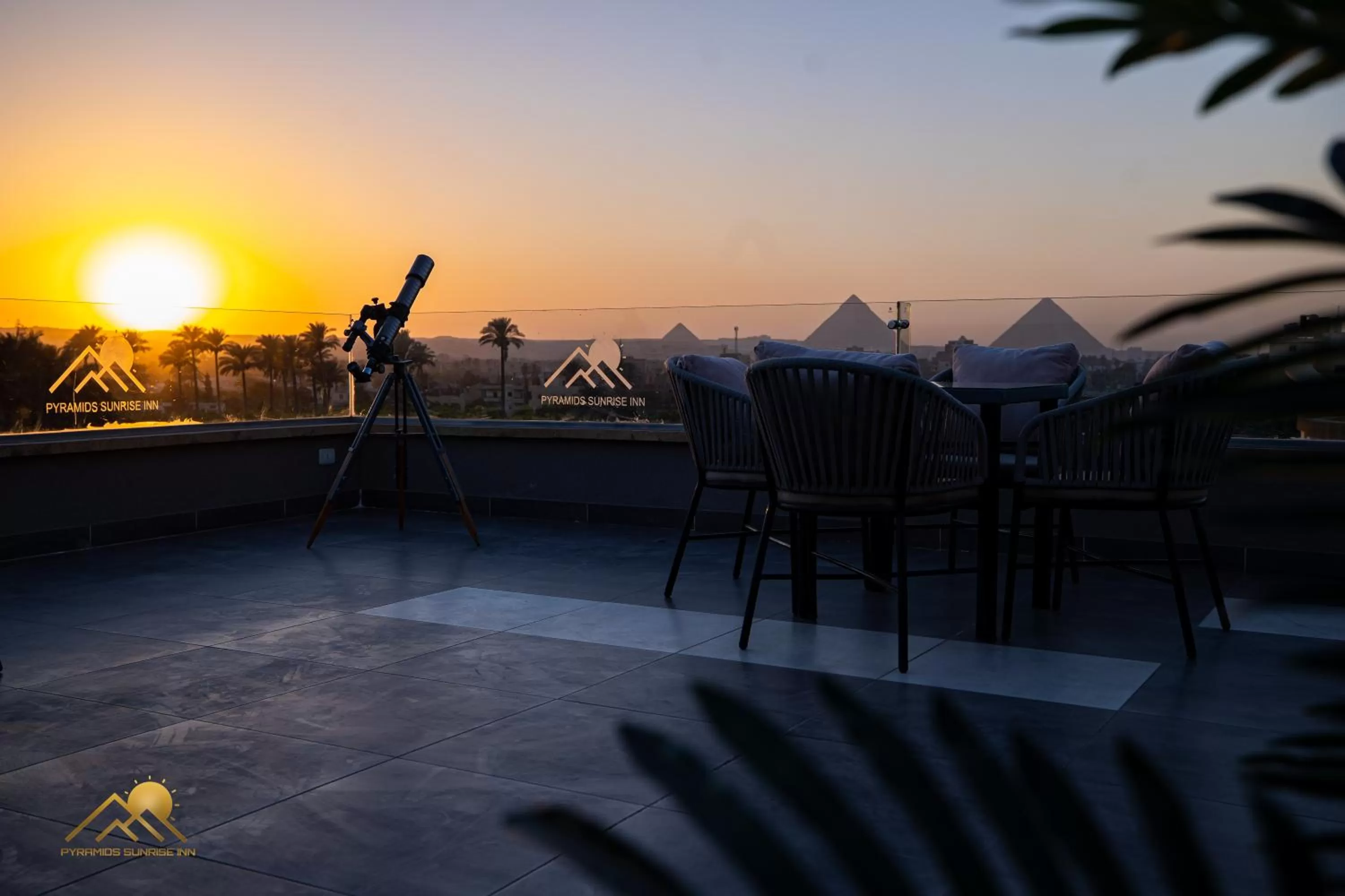 View (from property/room) in Pyramids sunrise inn