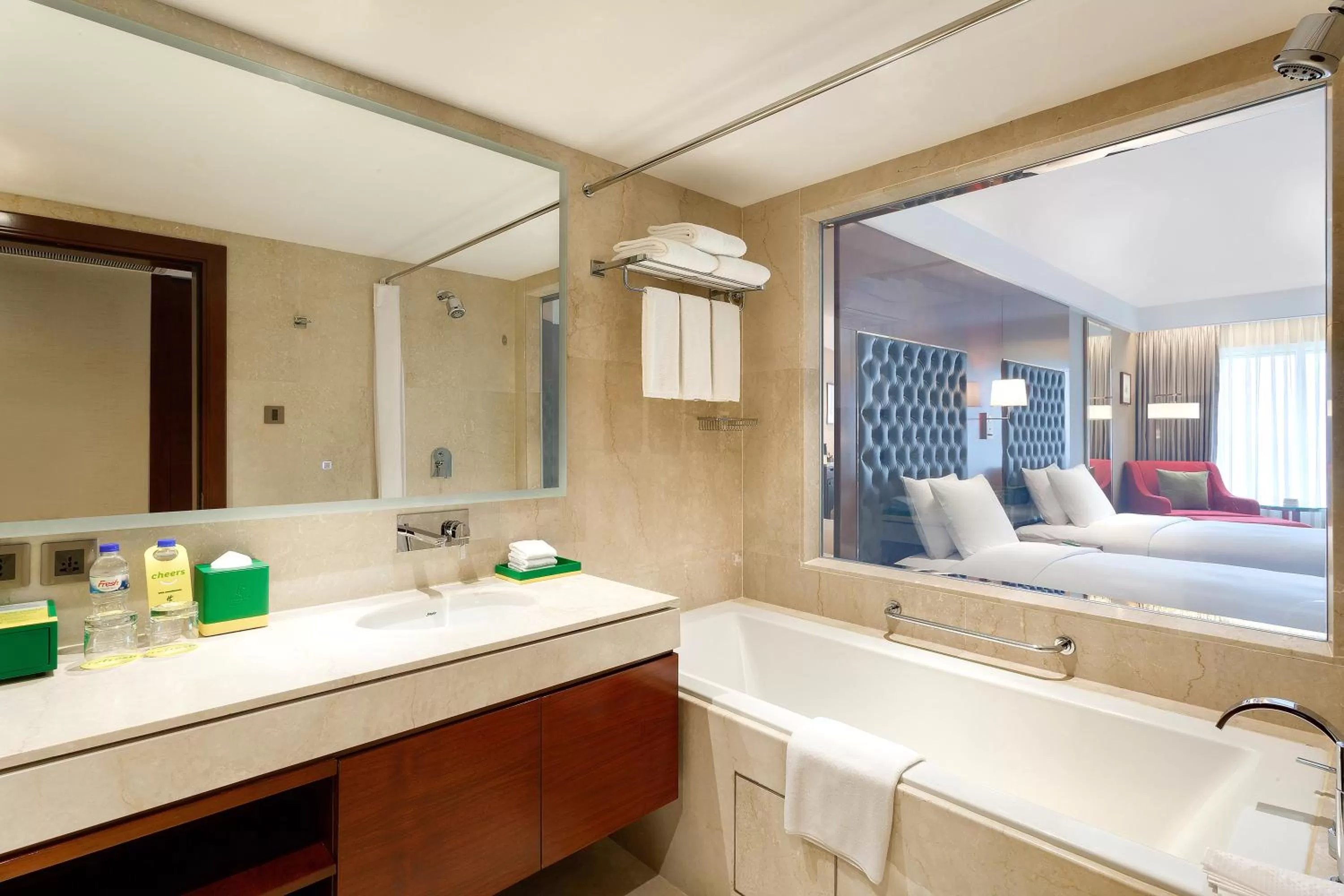 Bathroom, Bed in Holiday Inn Dhaka City Centre by IHG