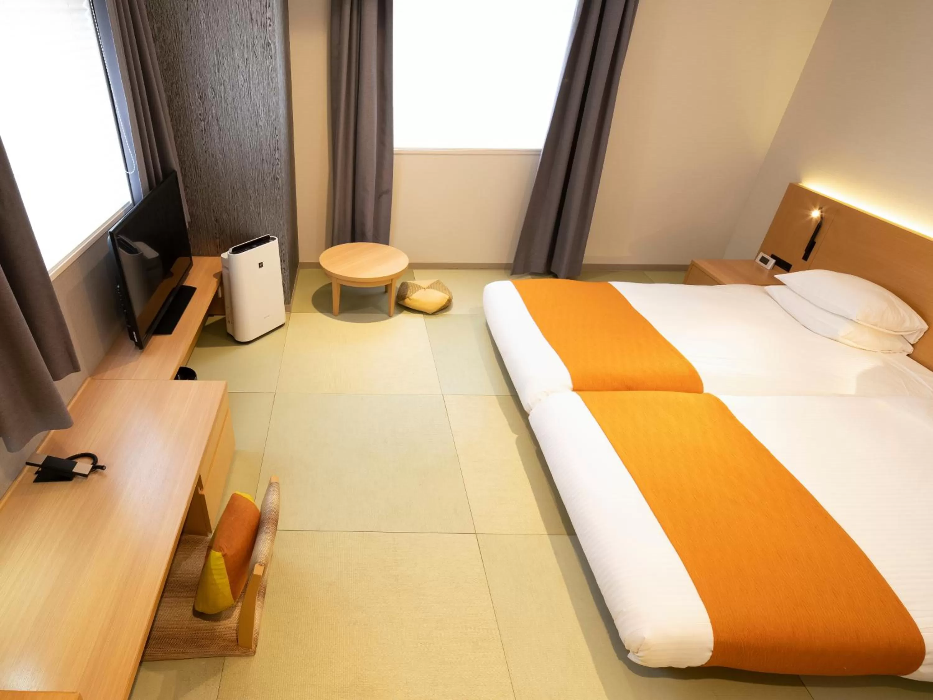 Twin Room with Tatami Floor (2 Adults) - Non-Smoking in La'gent Stay Sapporo Odori Hokkaido
