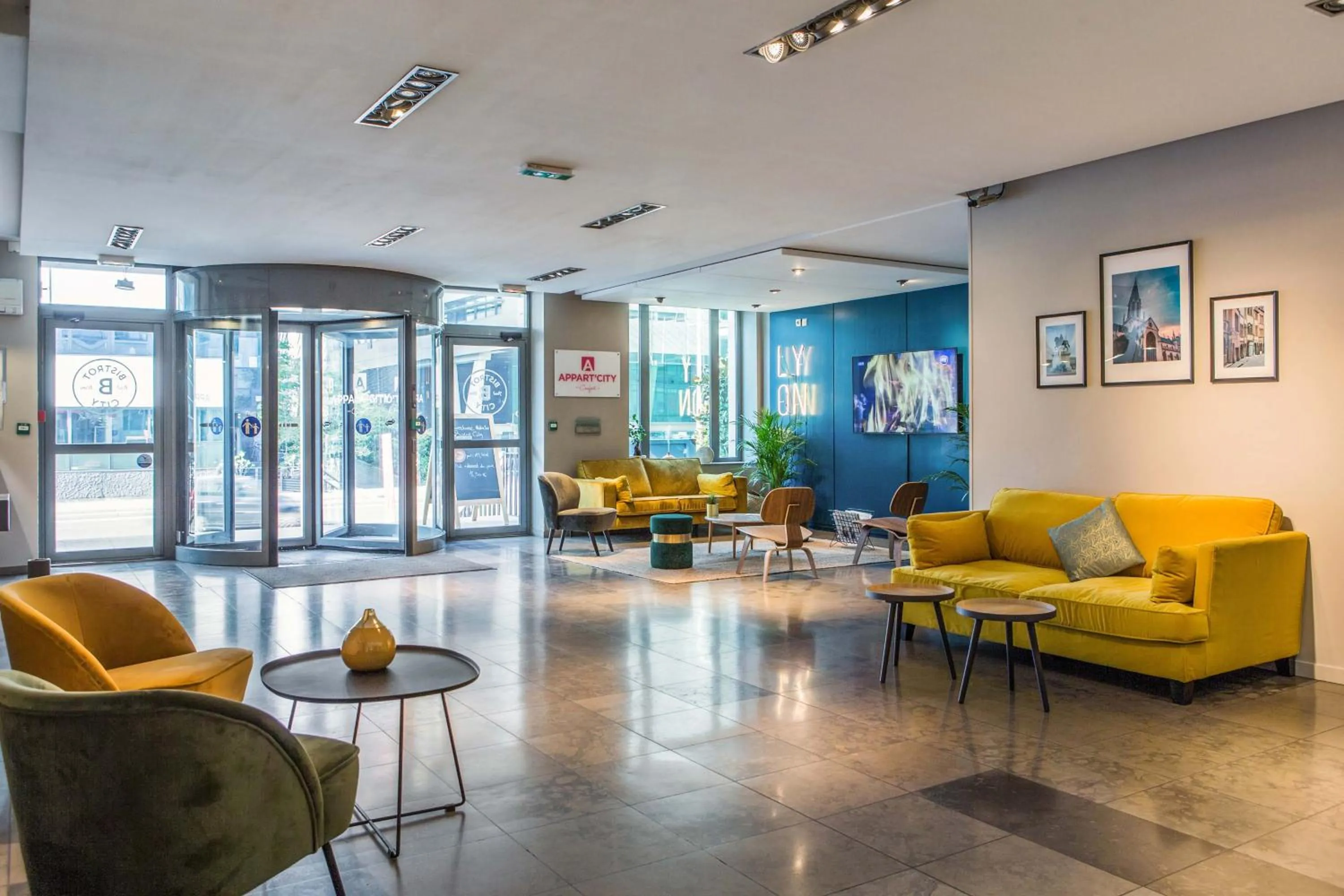 Lobby or reception in Appart'City Classic Lyon Part-Dieu