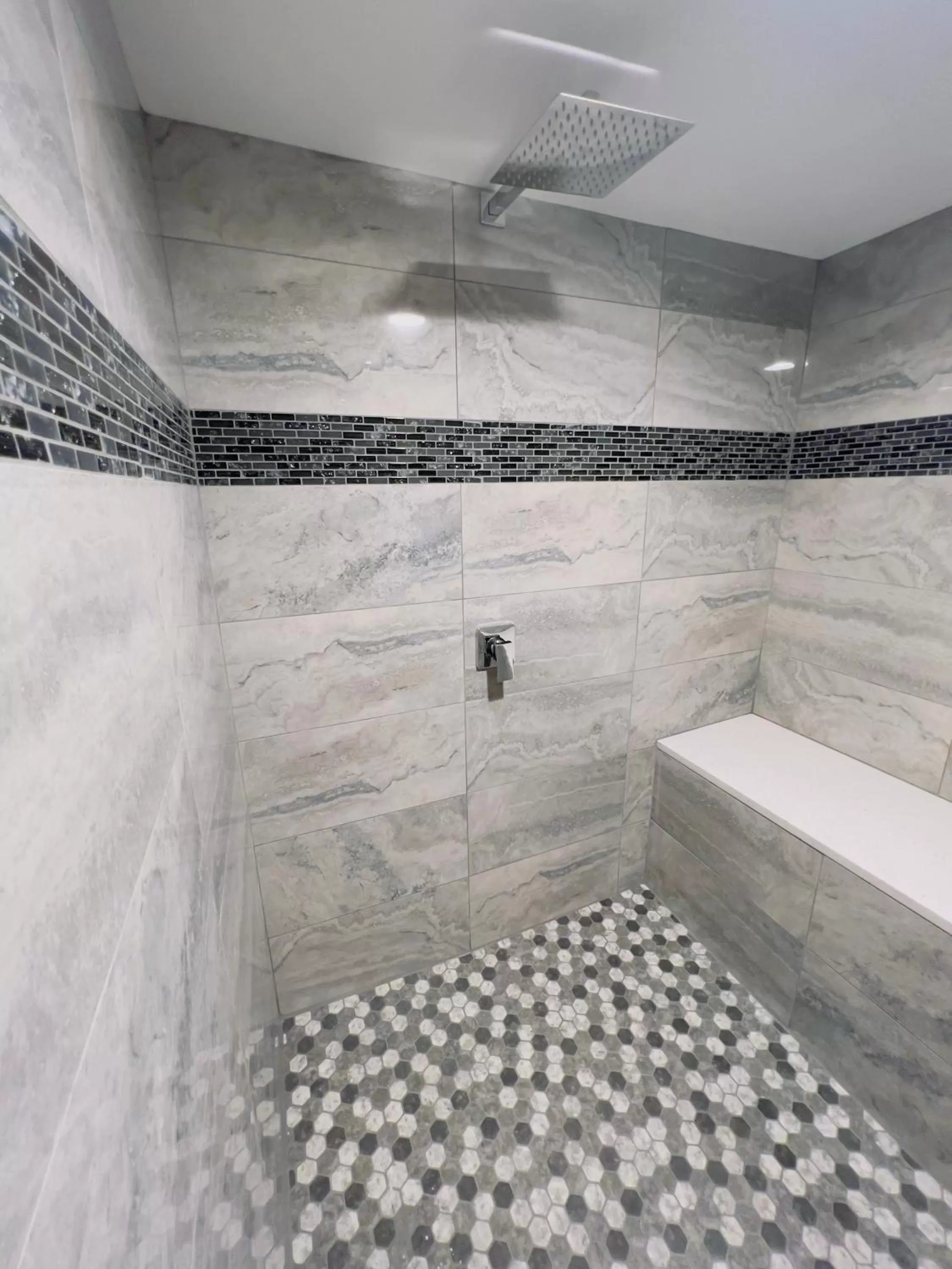 Shower in Inn of the Dove Harrisburg-Hershey Romantic Suites