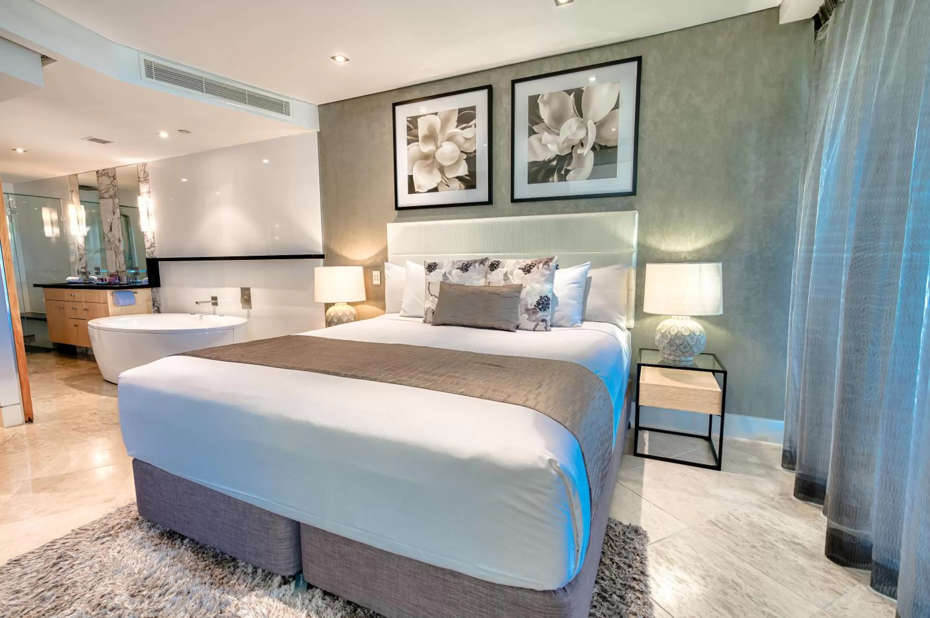 Bed in Oceans Mooloolaba