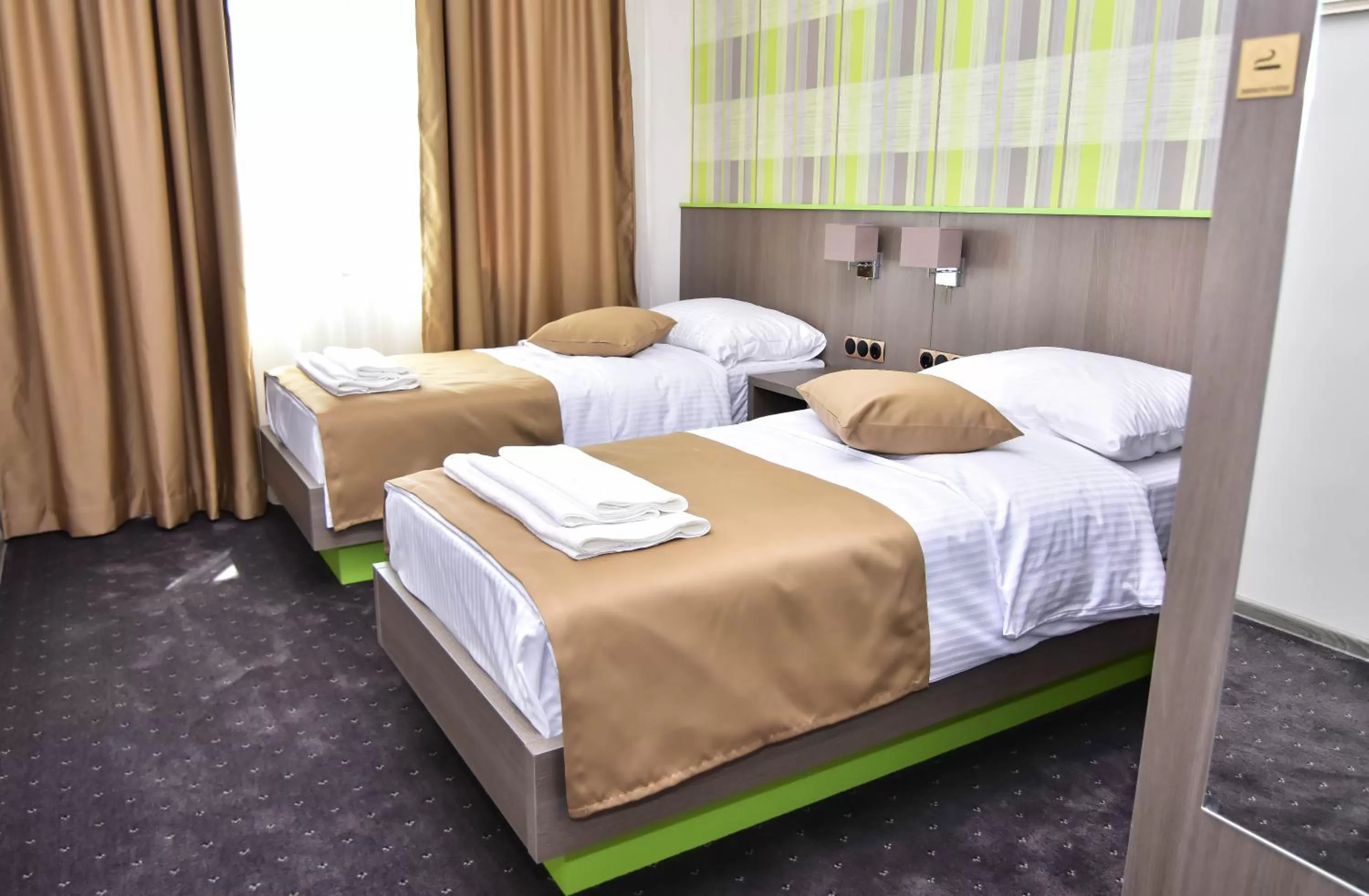 Bedroom, Bed in Hotel Ključ