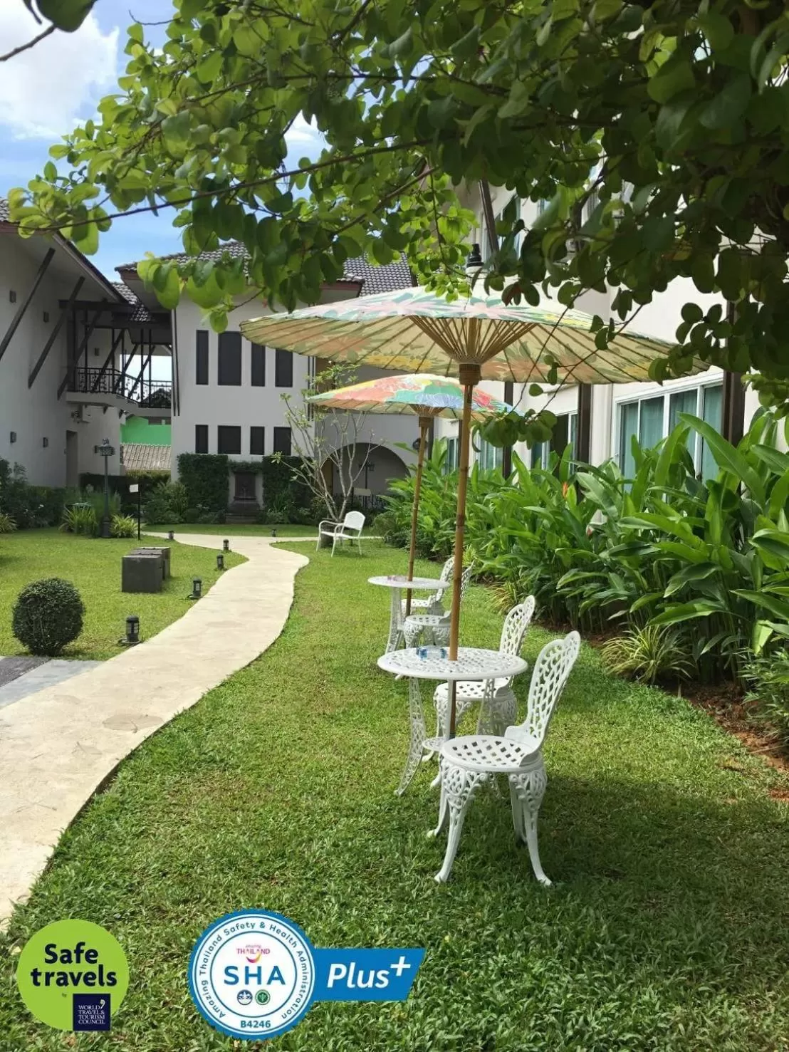 Quiet street view in Maryo Resort Chiangrai - SHA Plus