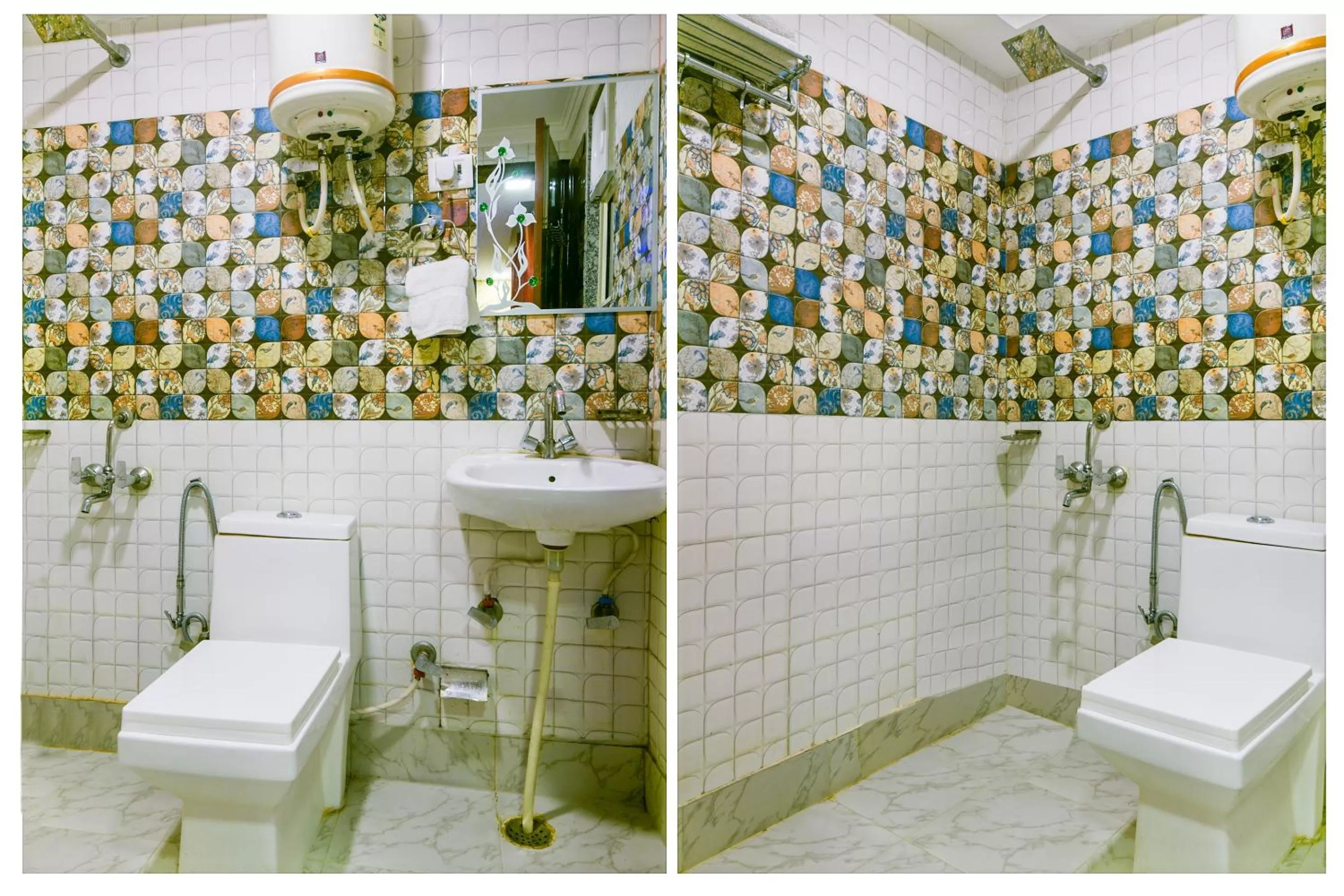 Shower in Hotel Pearl - Mahipalpur Delhi Airport