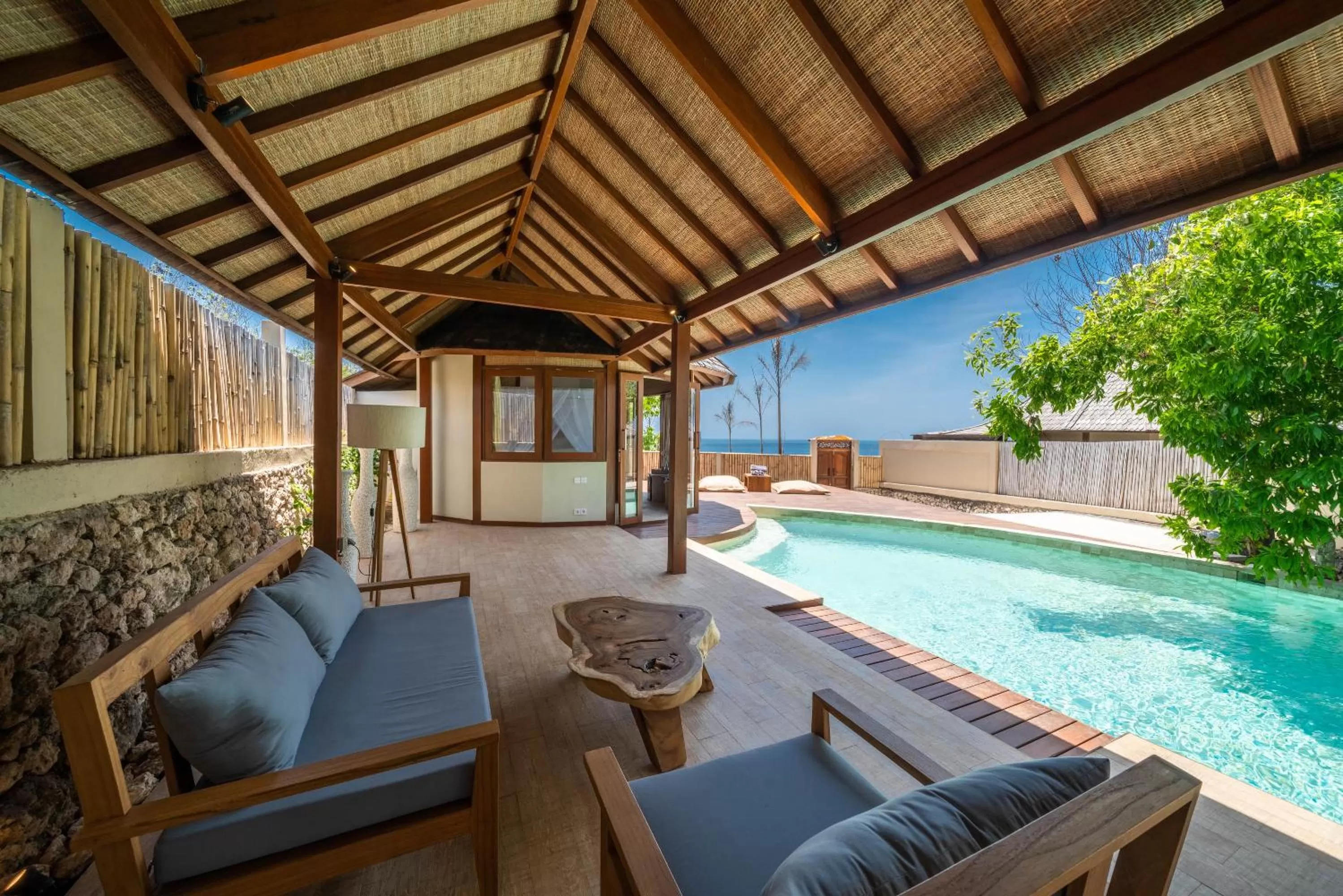 Patio in Blue Lagoon Avia Villas