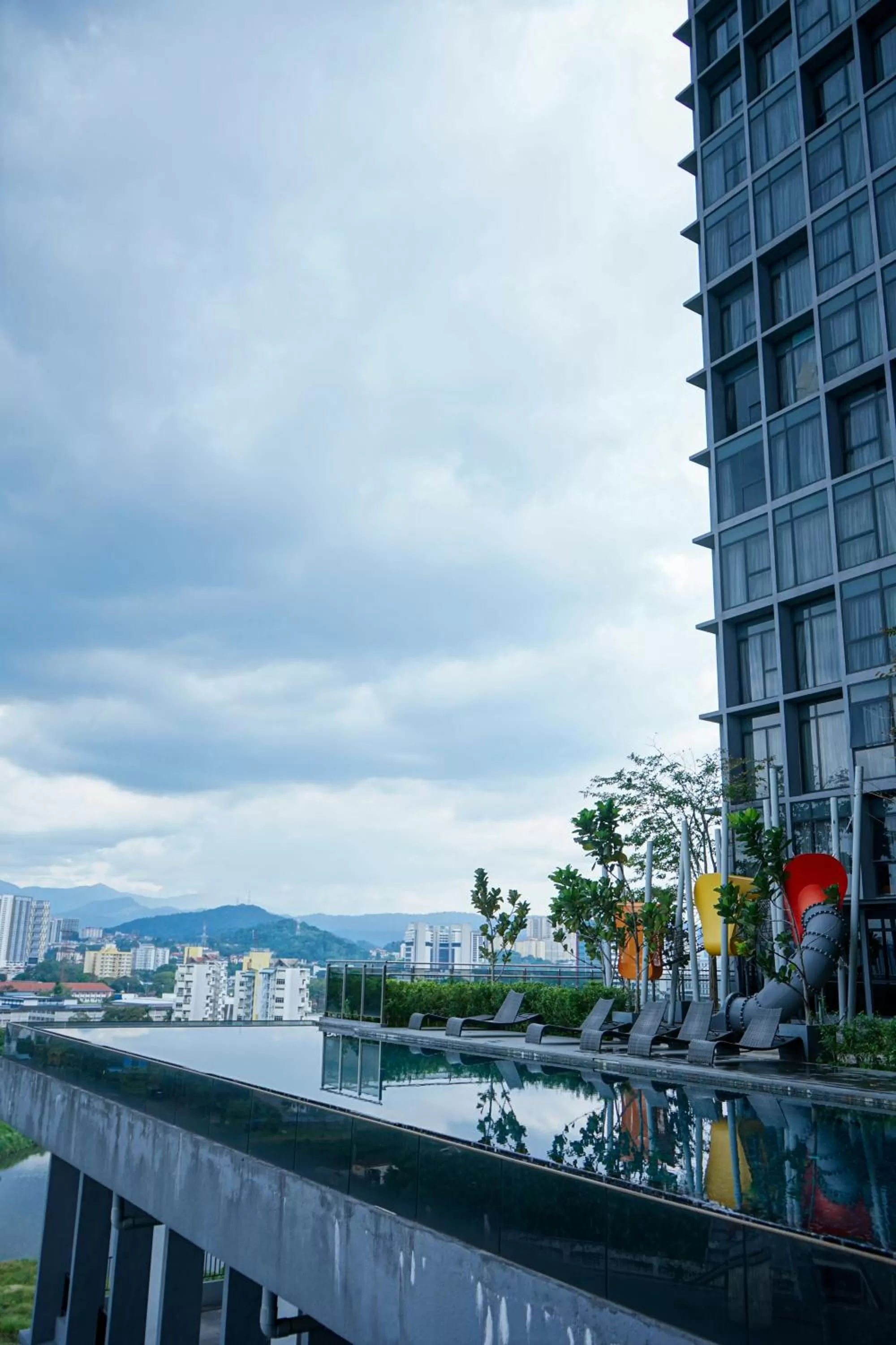 Pool view in Expressionz Suites KL by Perfect Host