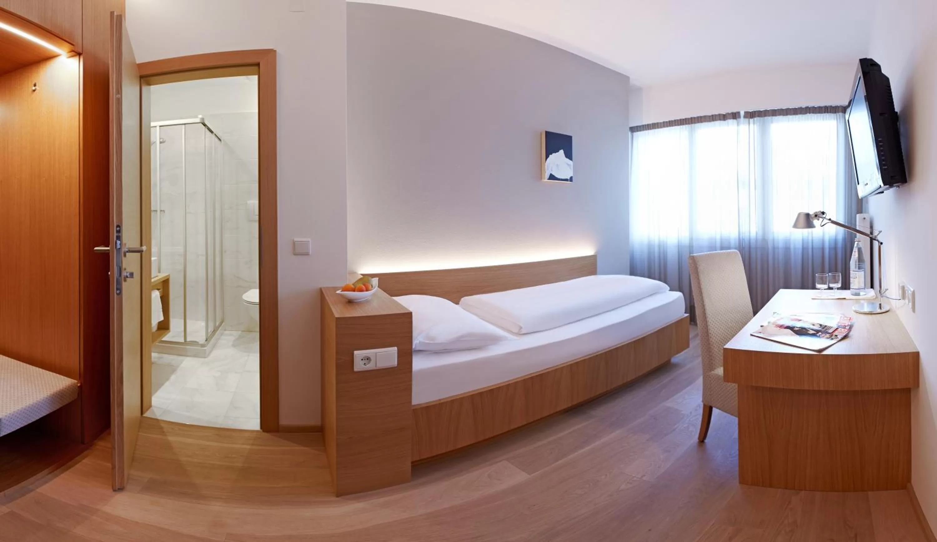 Bed in Hotel Post Gries