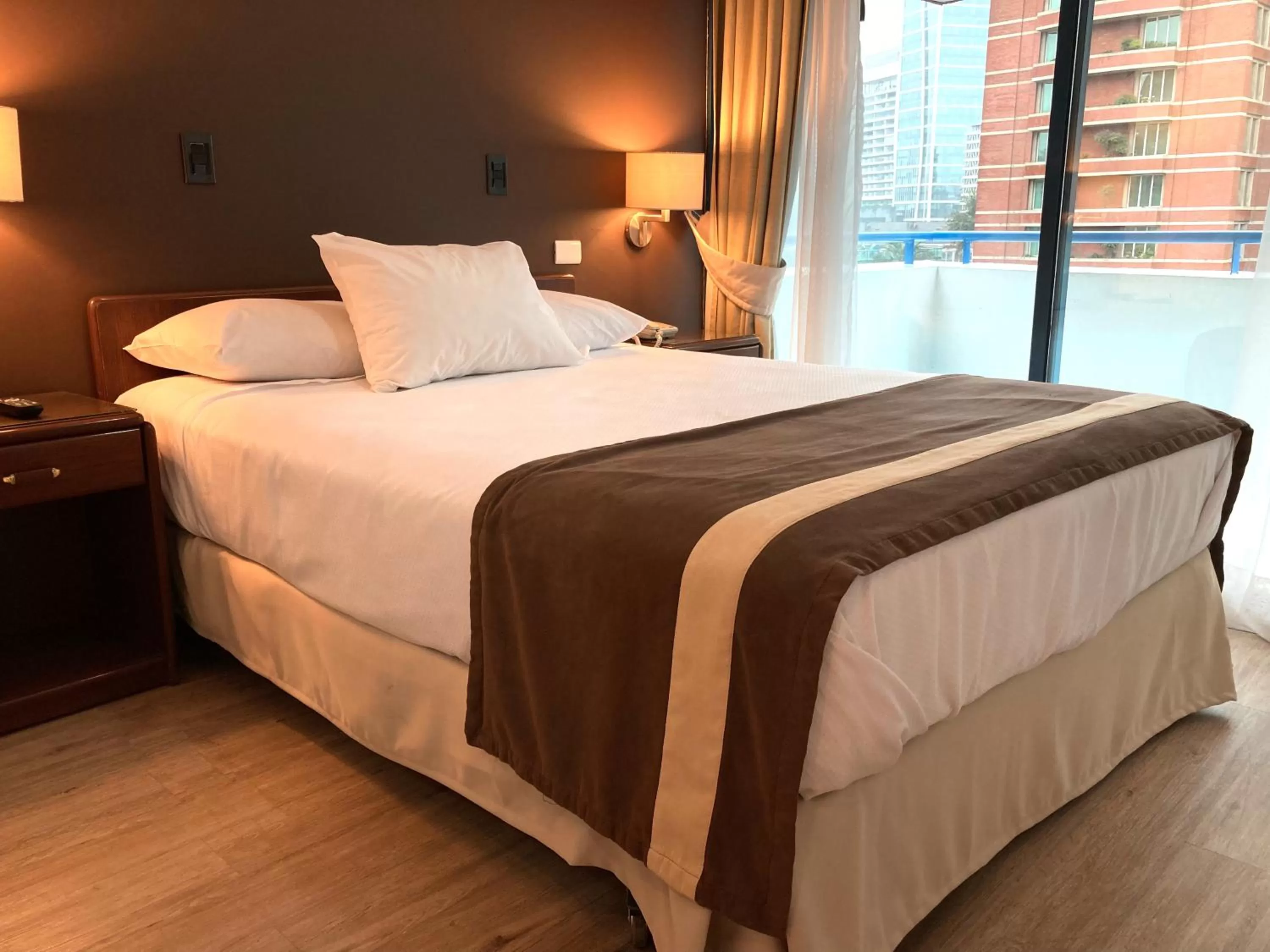 Bed in Apart Hotel Elite Las Condes