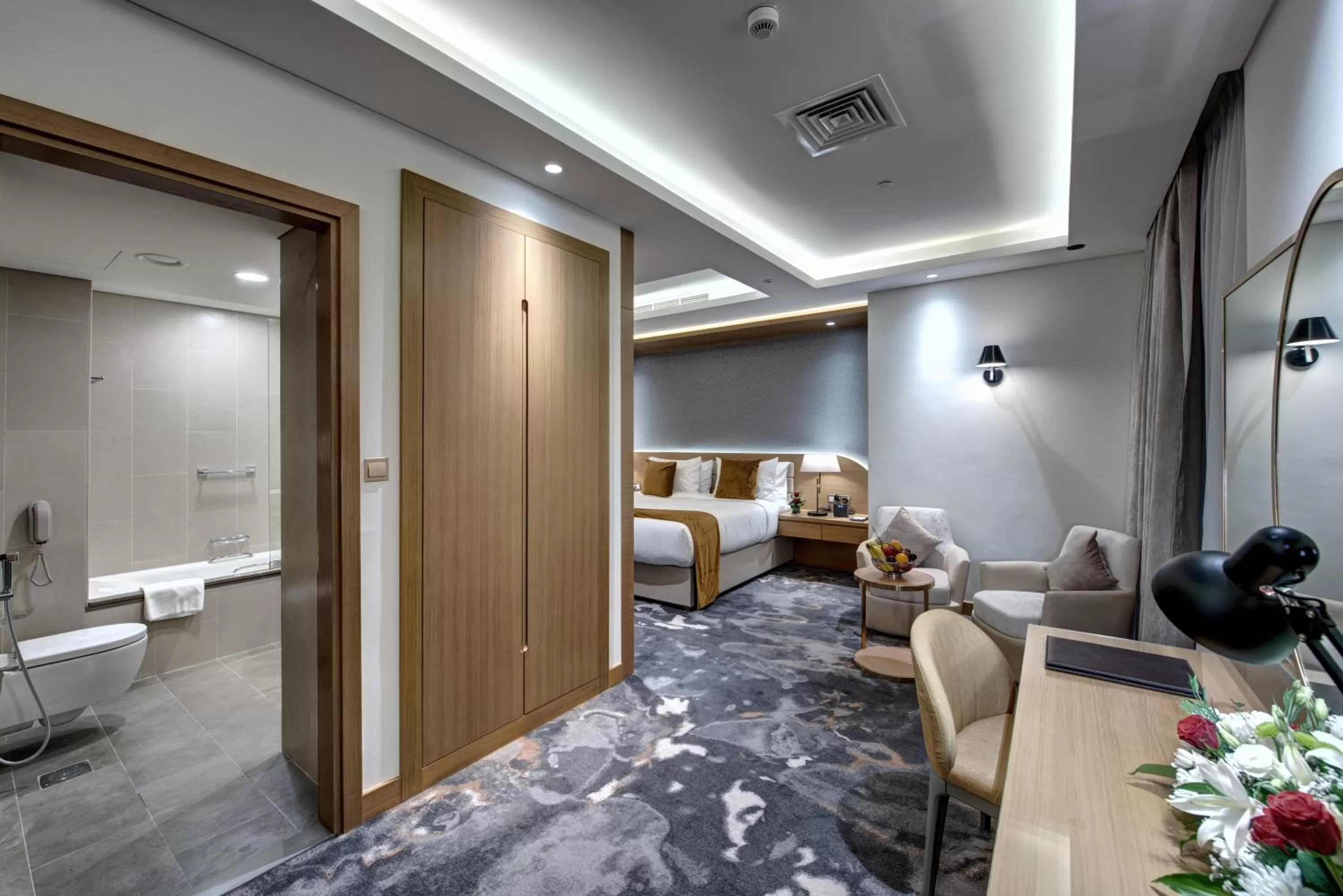 Living room in The S Hotel Al Barsha