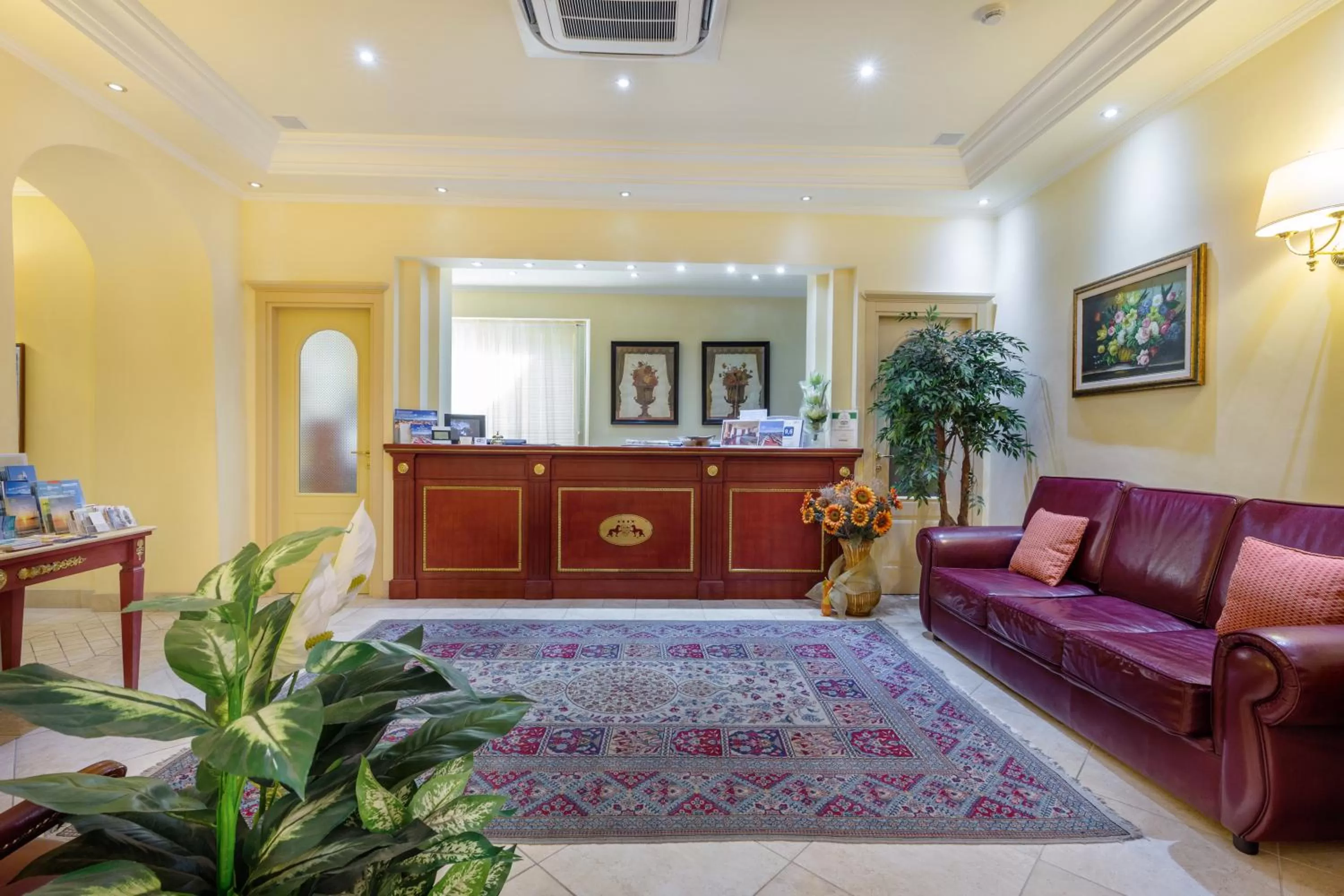 Lobby or reception in Hotel Panorama