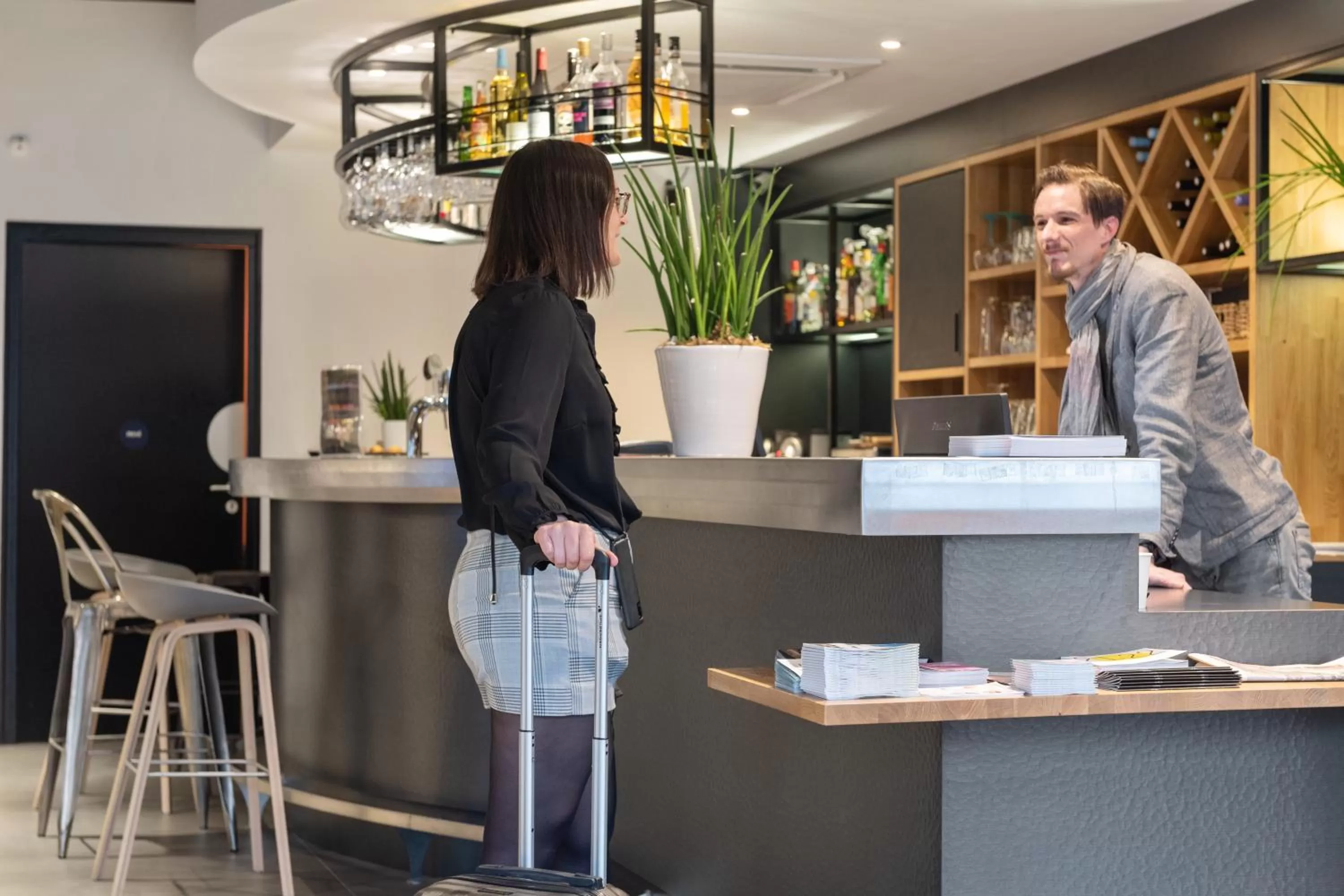 Lobby or reception in Campanile Epinal Centre - Gare