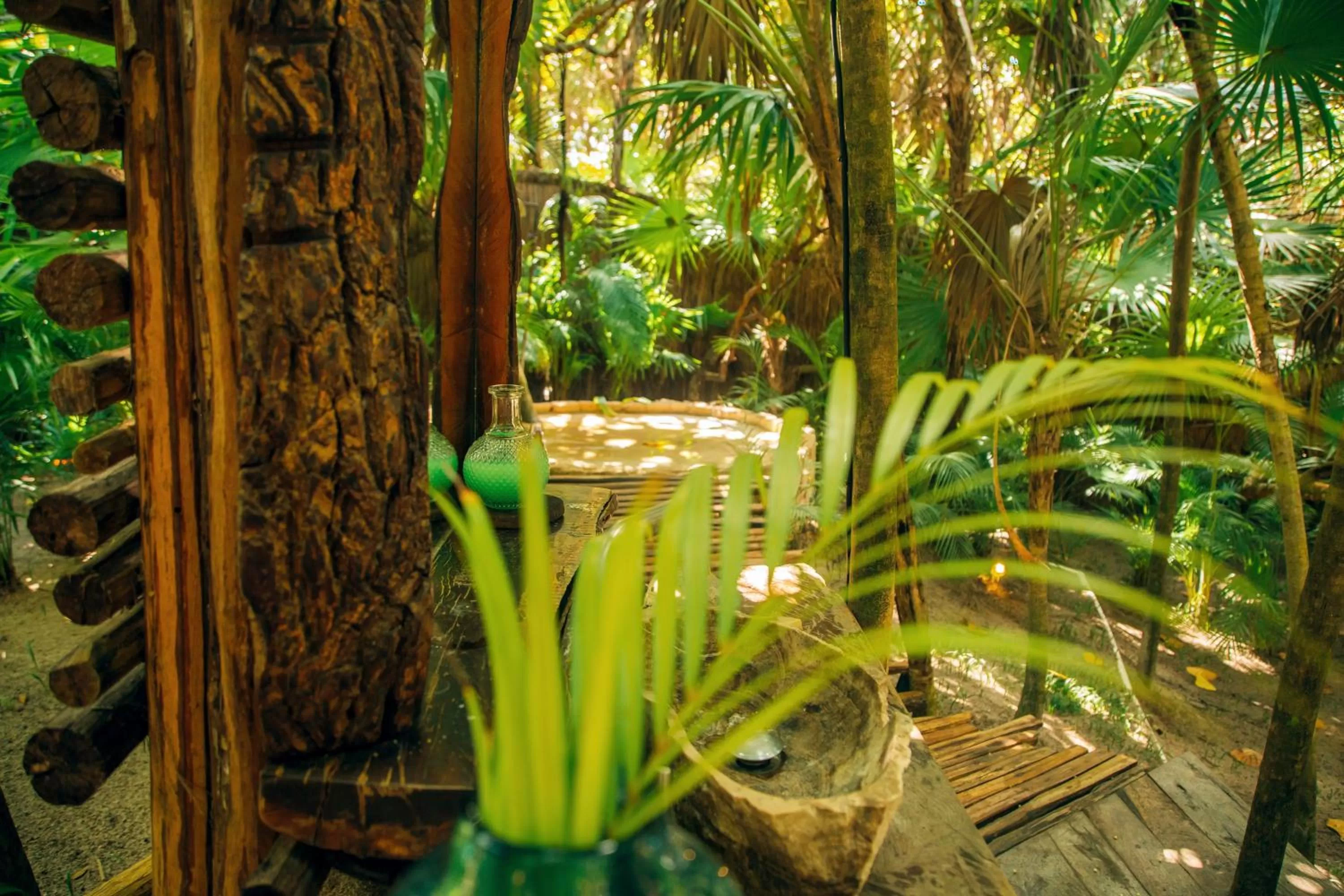 Bathroom in Ikal Tulum Hotel