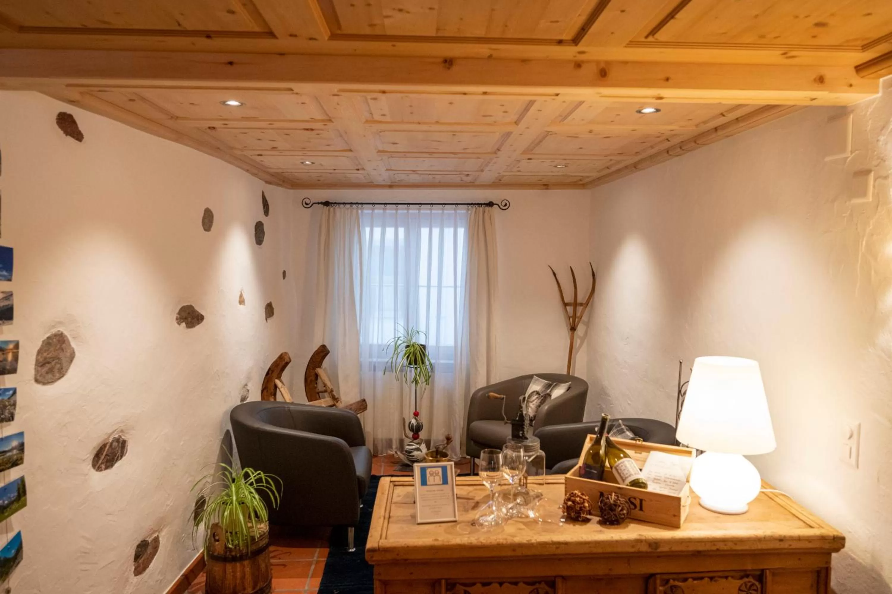 Lobby or reception in Hotel Engiadina