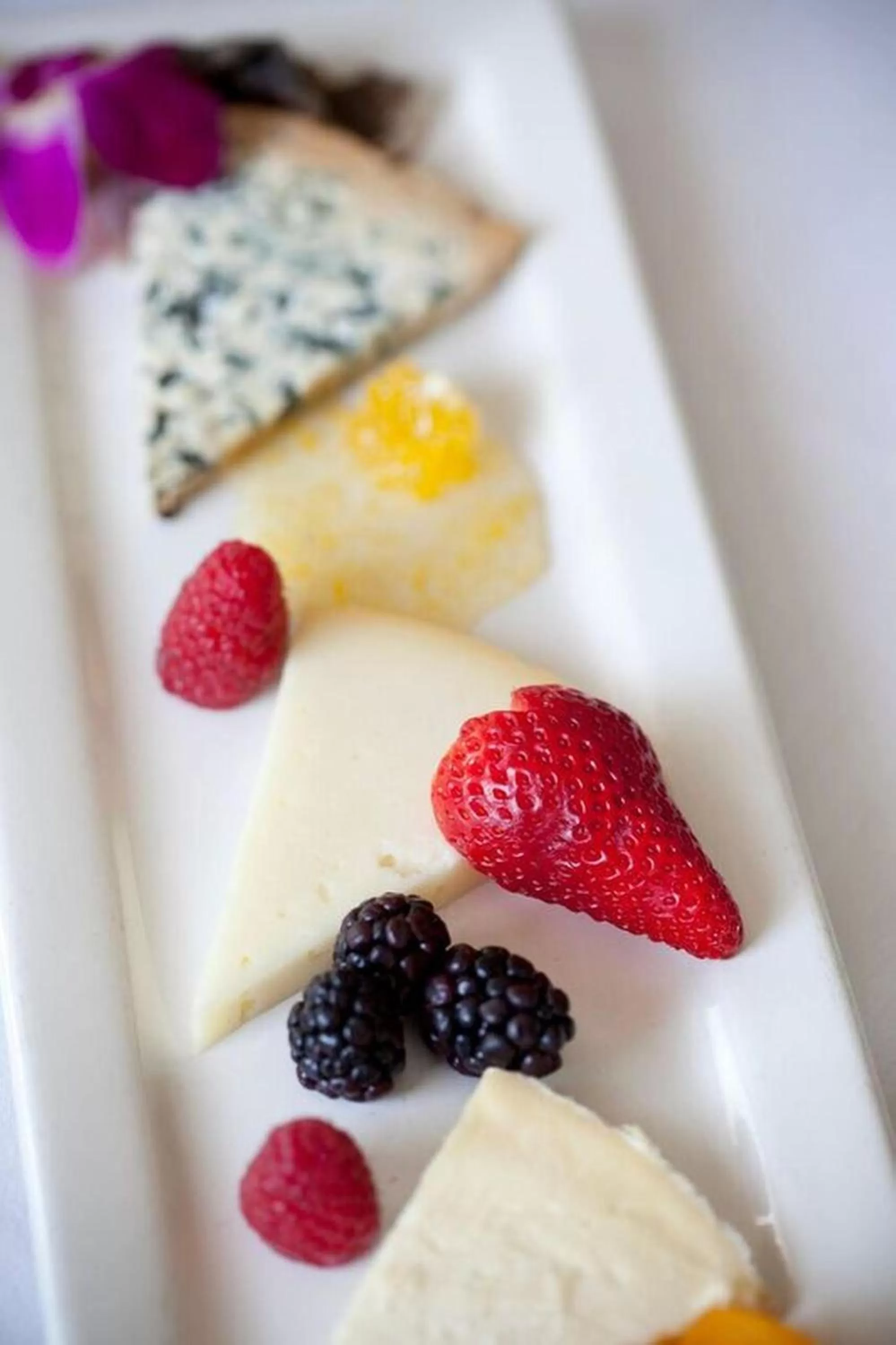 Food close-up in Delta King Hotel