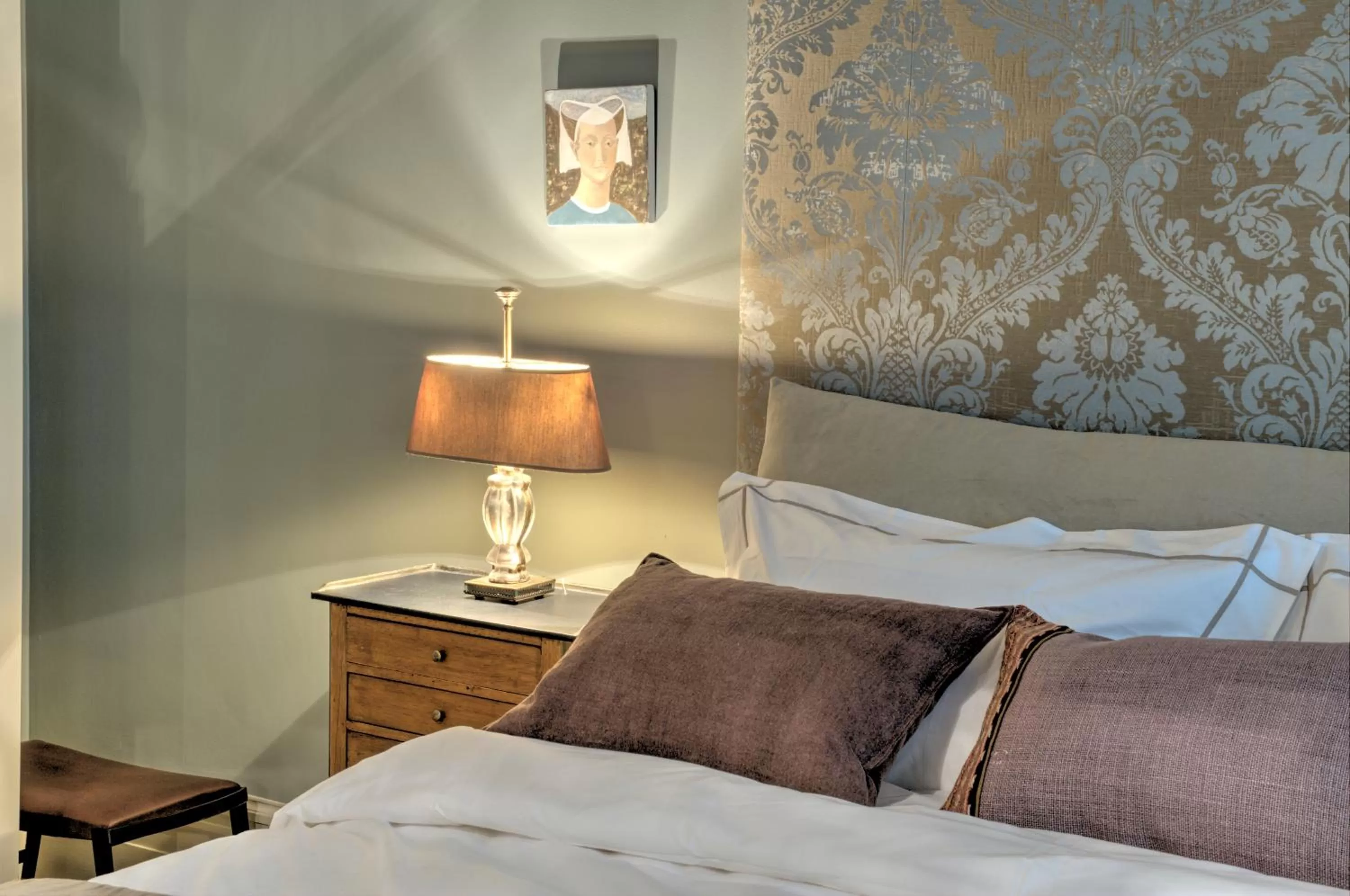 Decorative detail, Bed in Camillas Hus