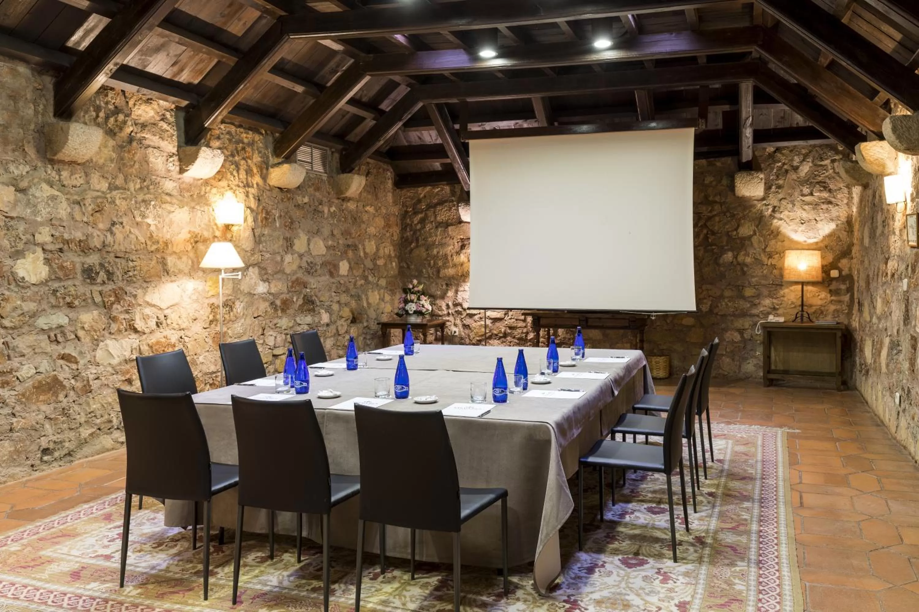 Seating area in Parador de Siguenza