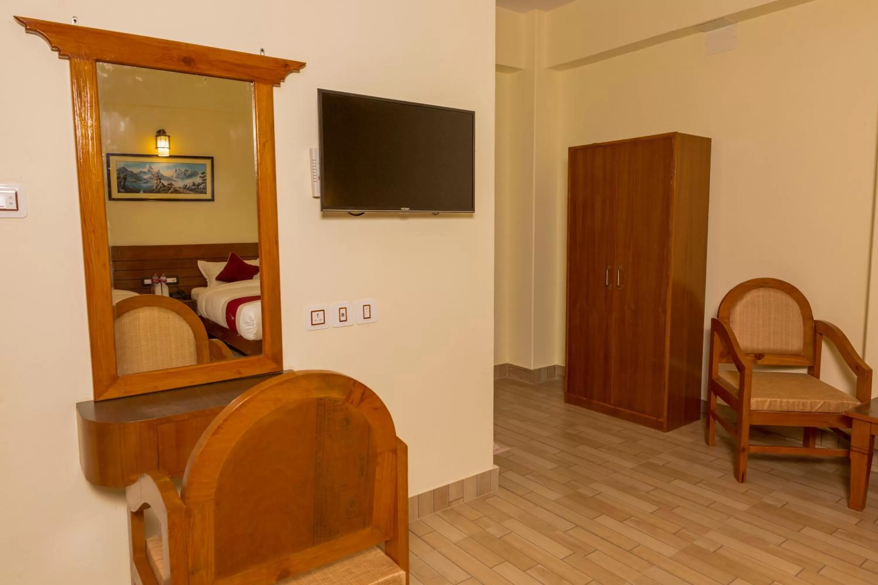 Seating area in Hotel Elegant