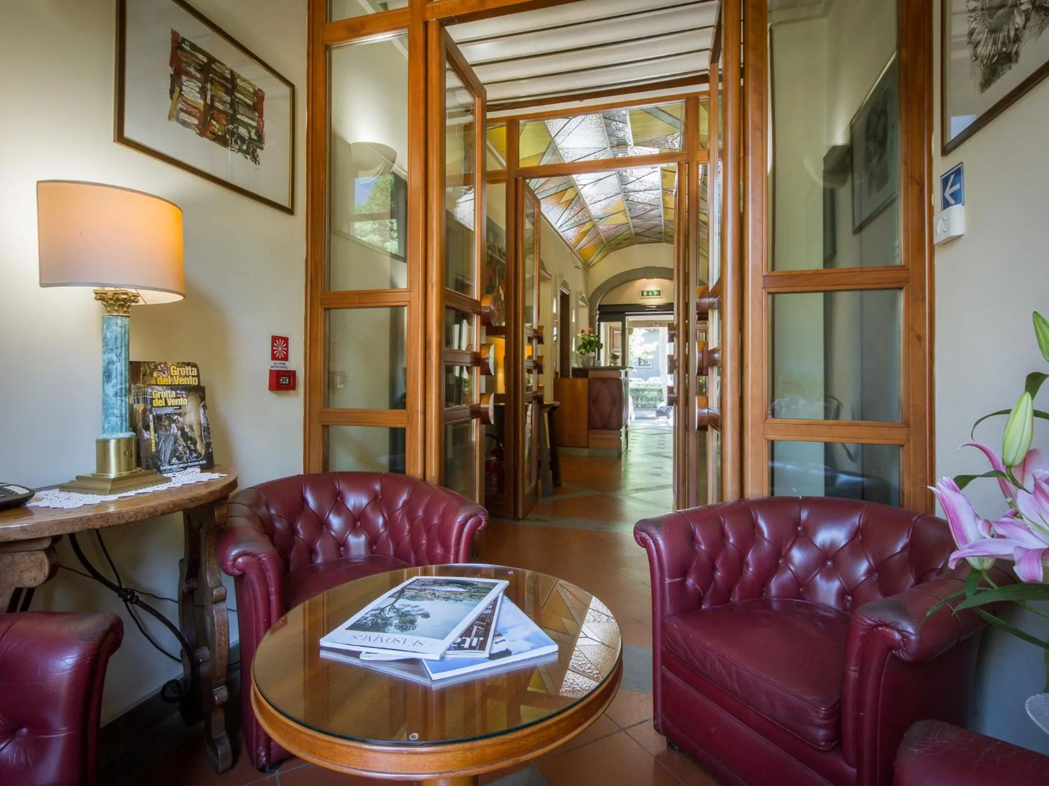 Lobby or reception in Hotel Panama
