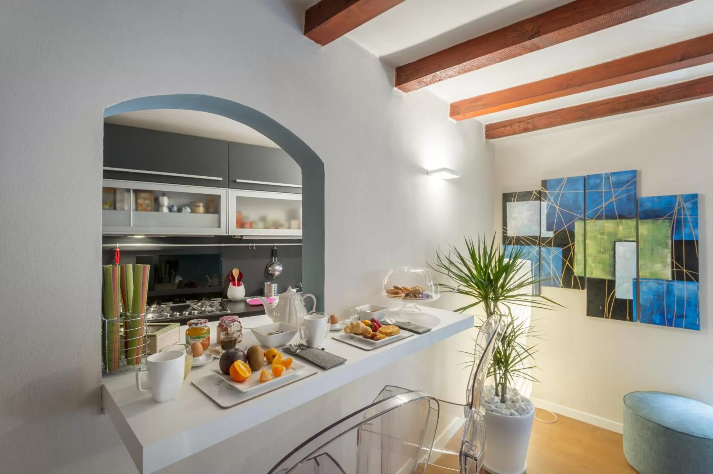 Food and drinks in Moscova Luxury B&B