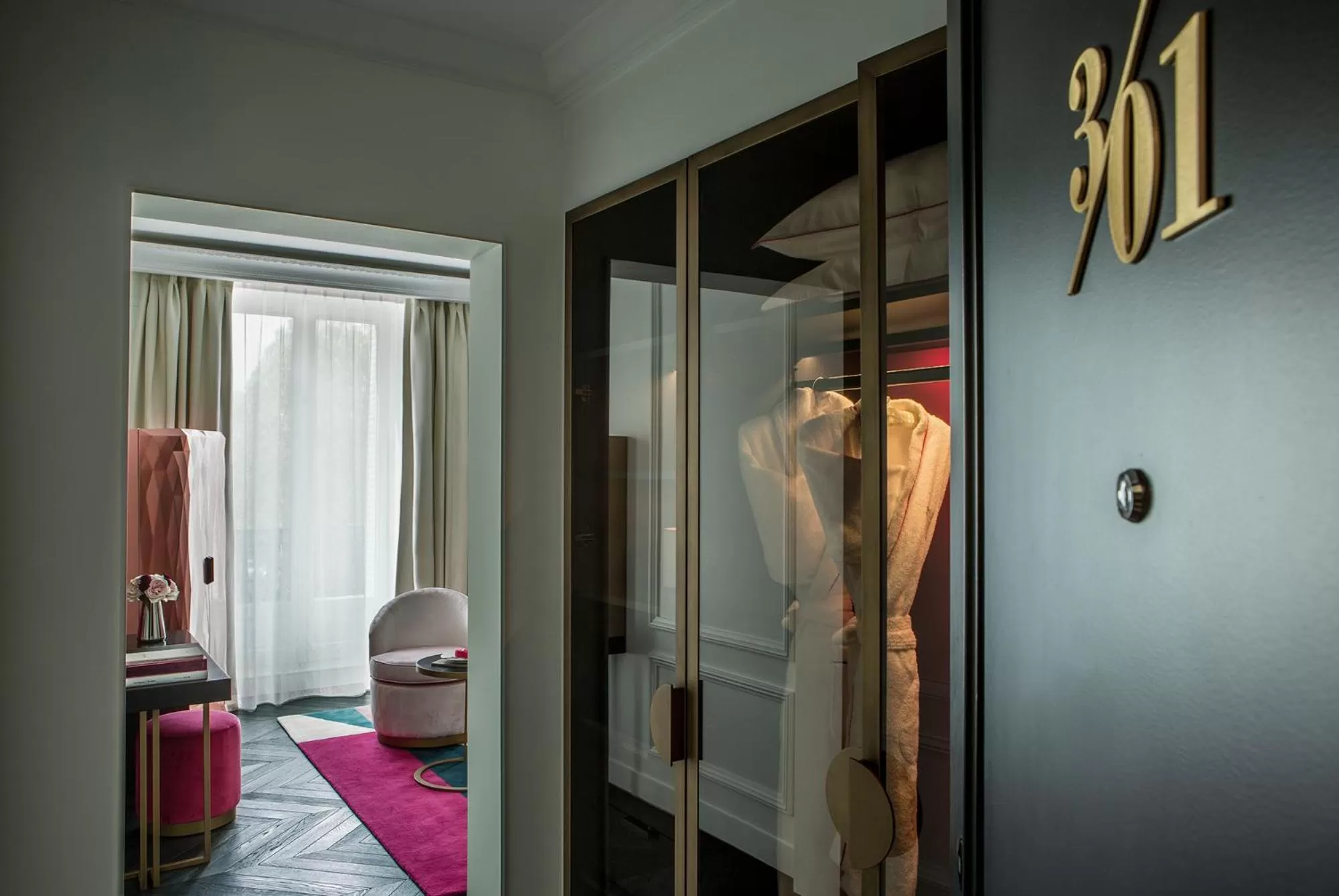 Living room in Fauchon l'Hôtel Paris