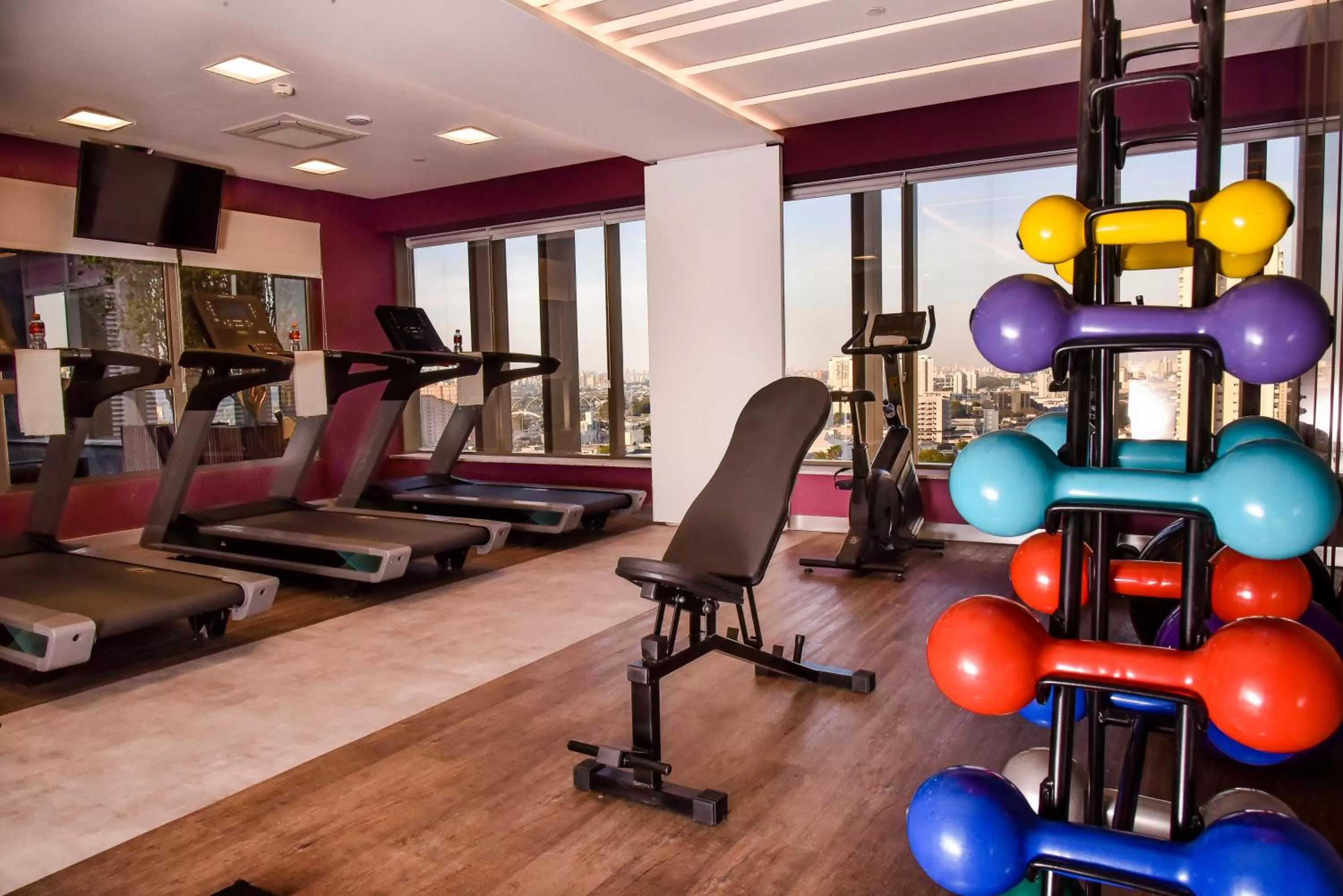 Fitness centre/facilities in Rio Hotel by Bourbon Sao Paulo
