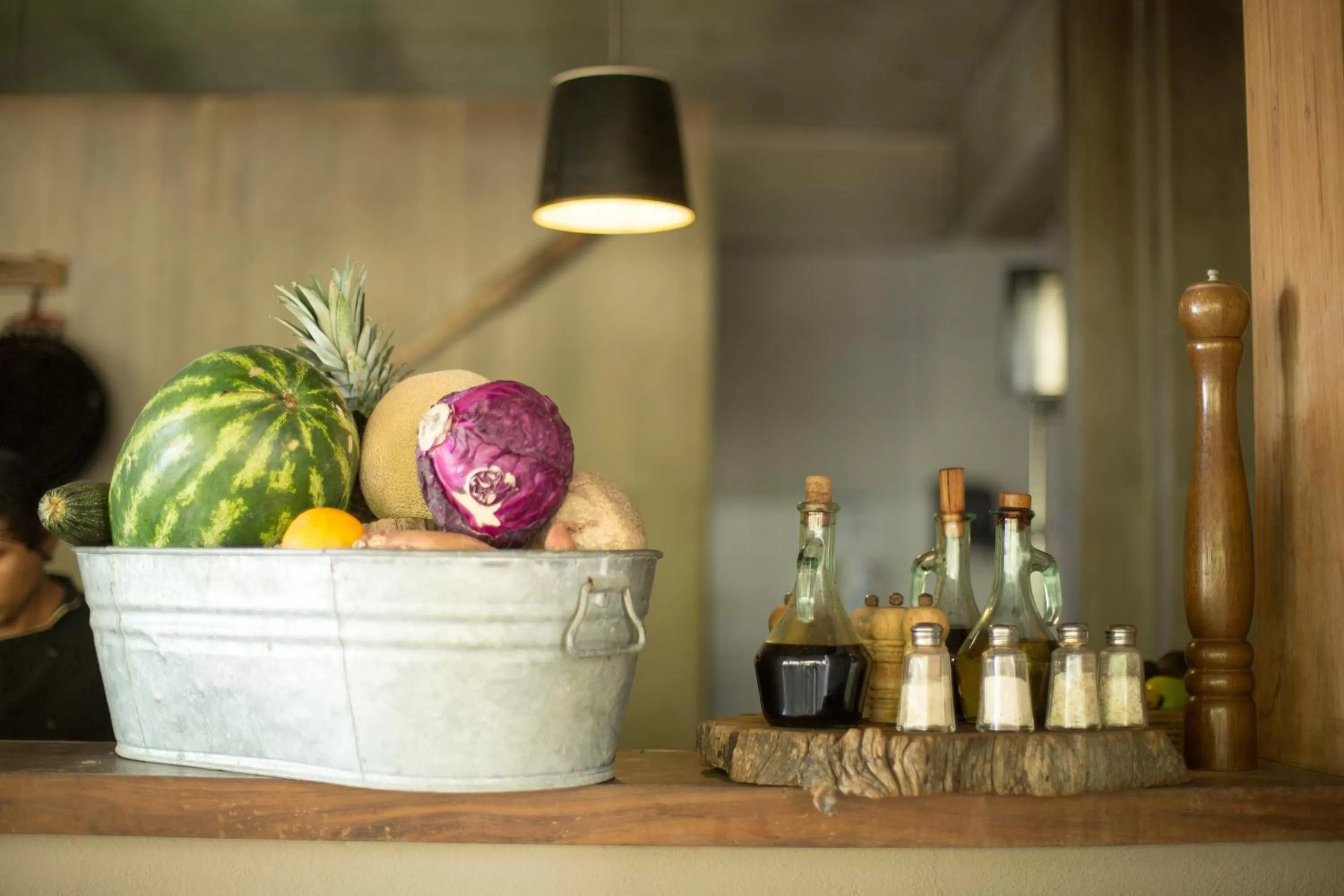 Food and drinks in Chiringuito Tulum