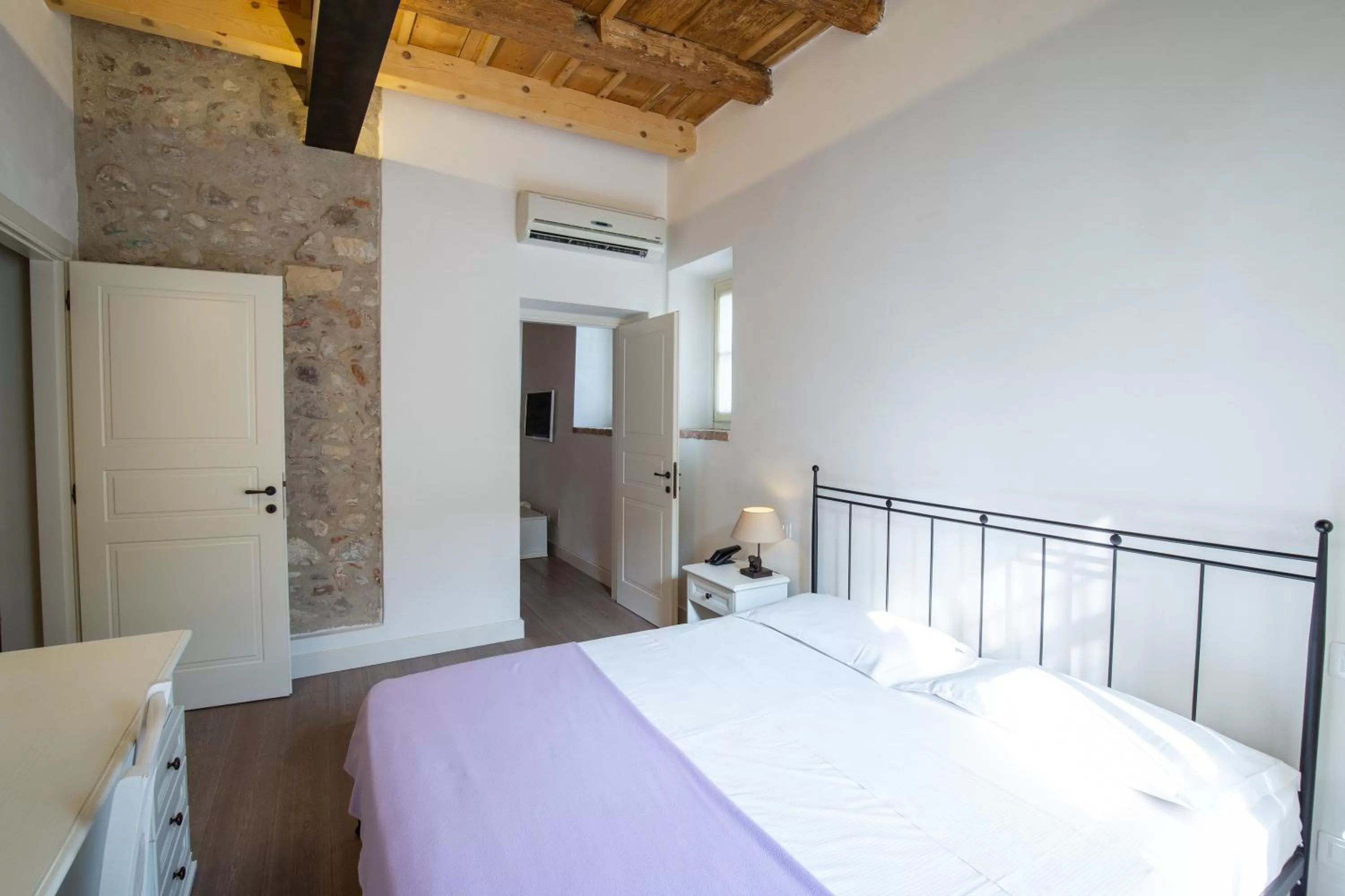 Bedroom, Bed in Residence Corte San Carlo