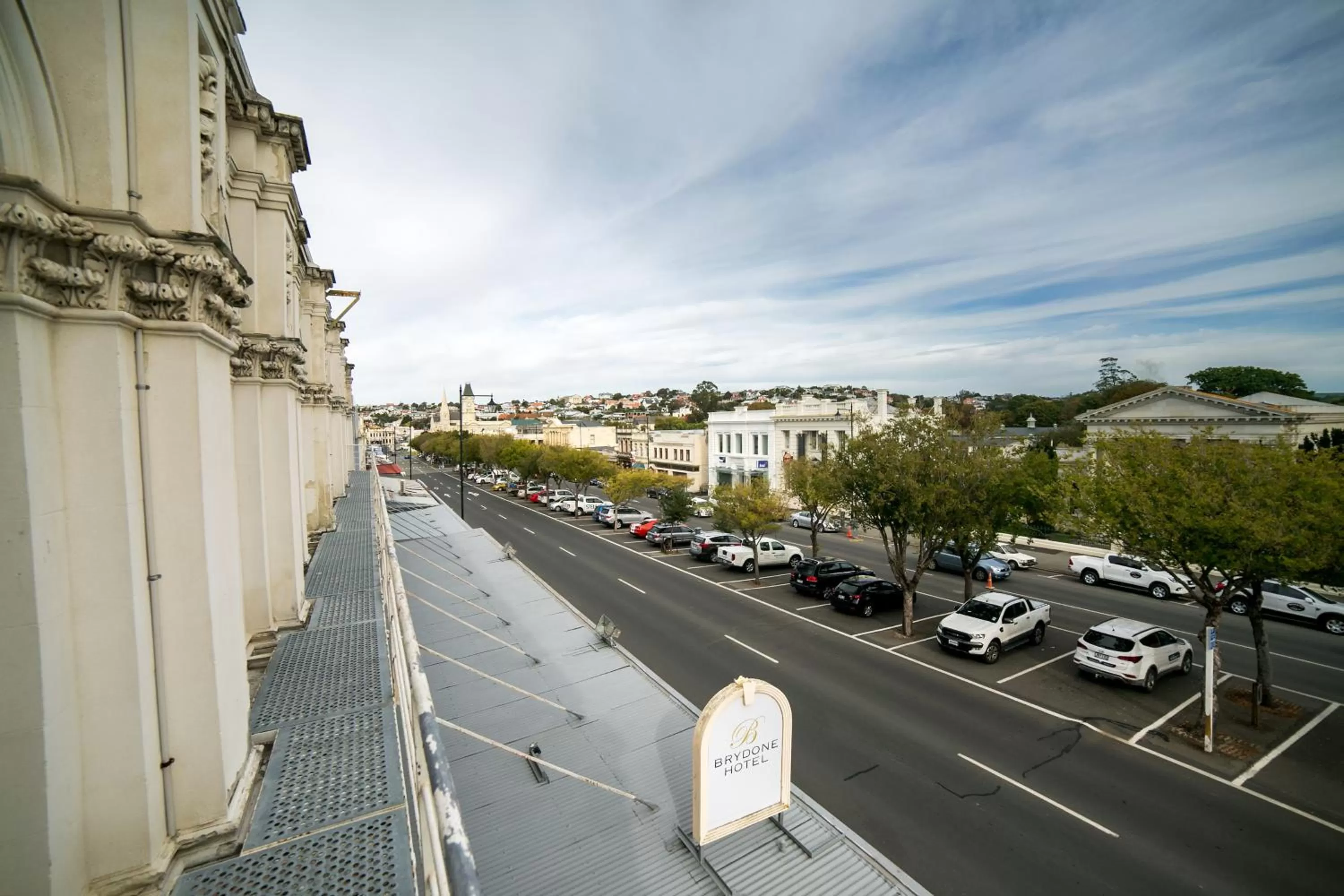Facade/entrance in Brydone Hotel Oamaru