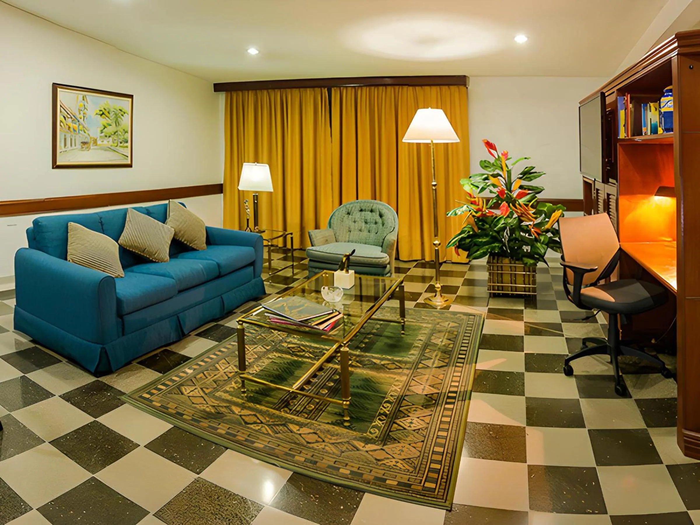 Living room in Hotel Chicala