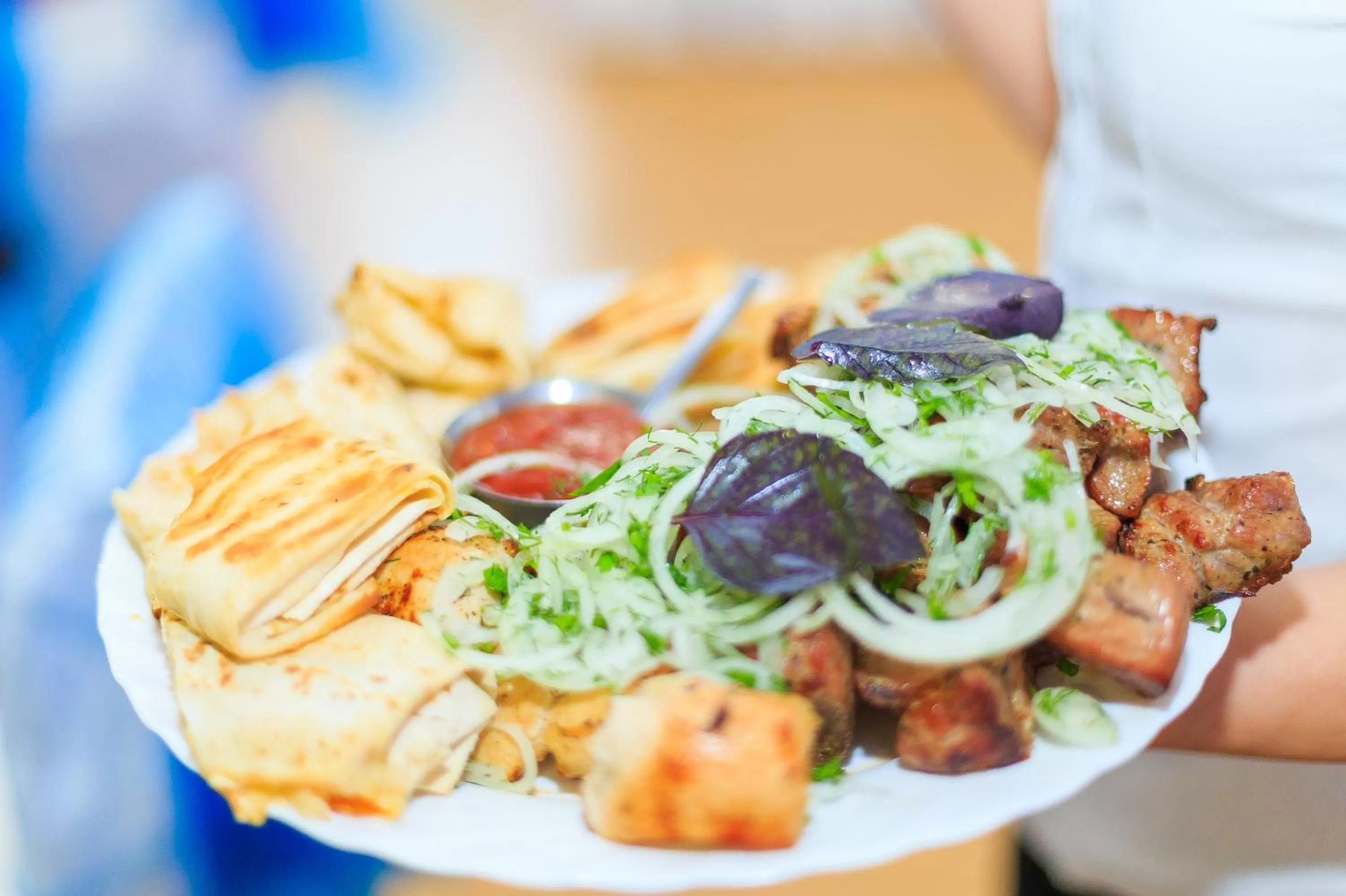 Restaurant/places to eat, Food in Galian Hotel