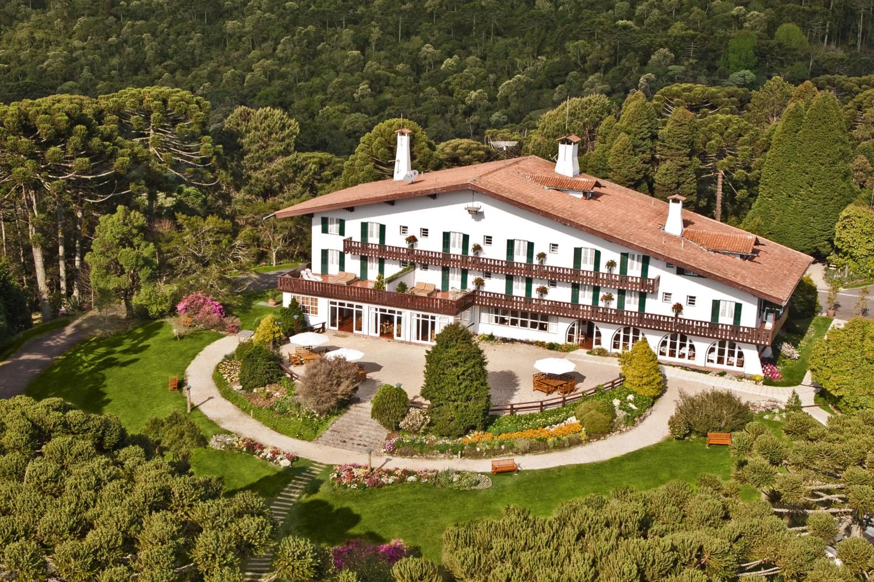 Bird's eye view in Hotel Toriba