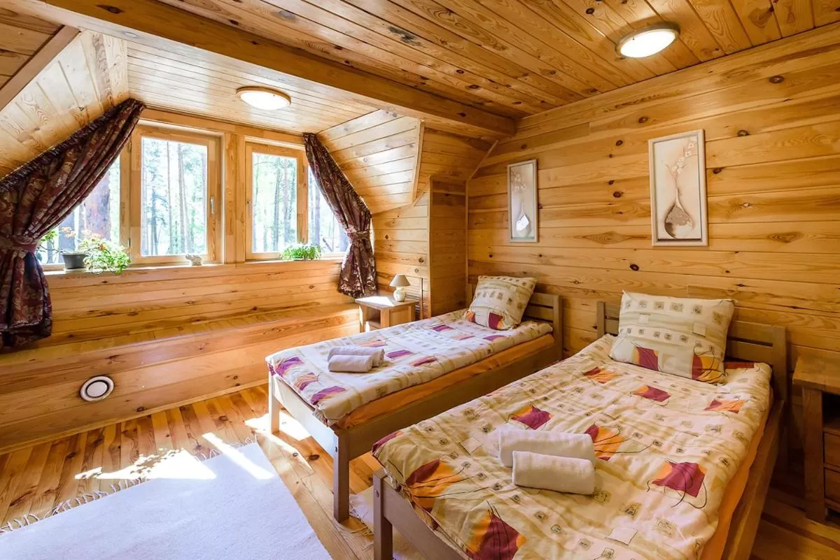 Bed in Svečių namai Smalvas