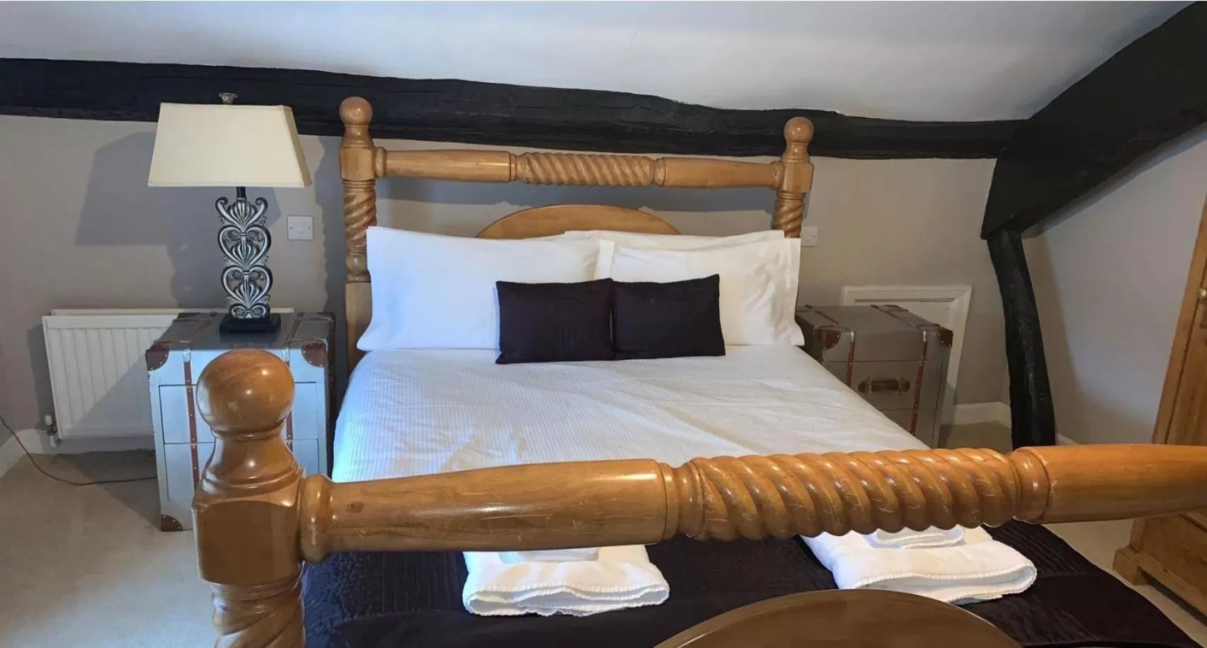 Bed in The Curious Fox