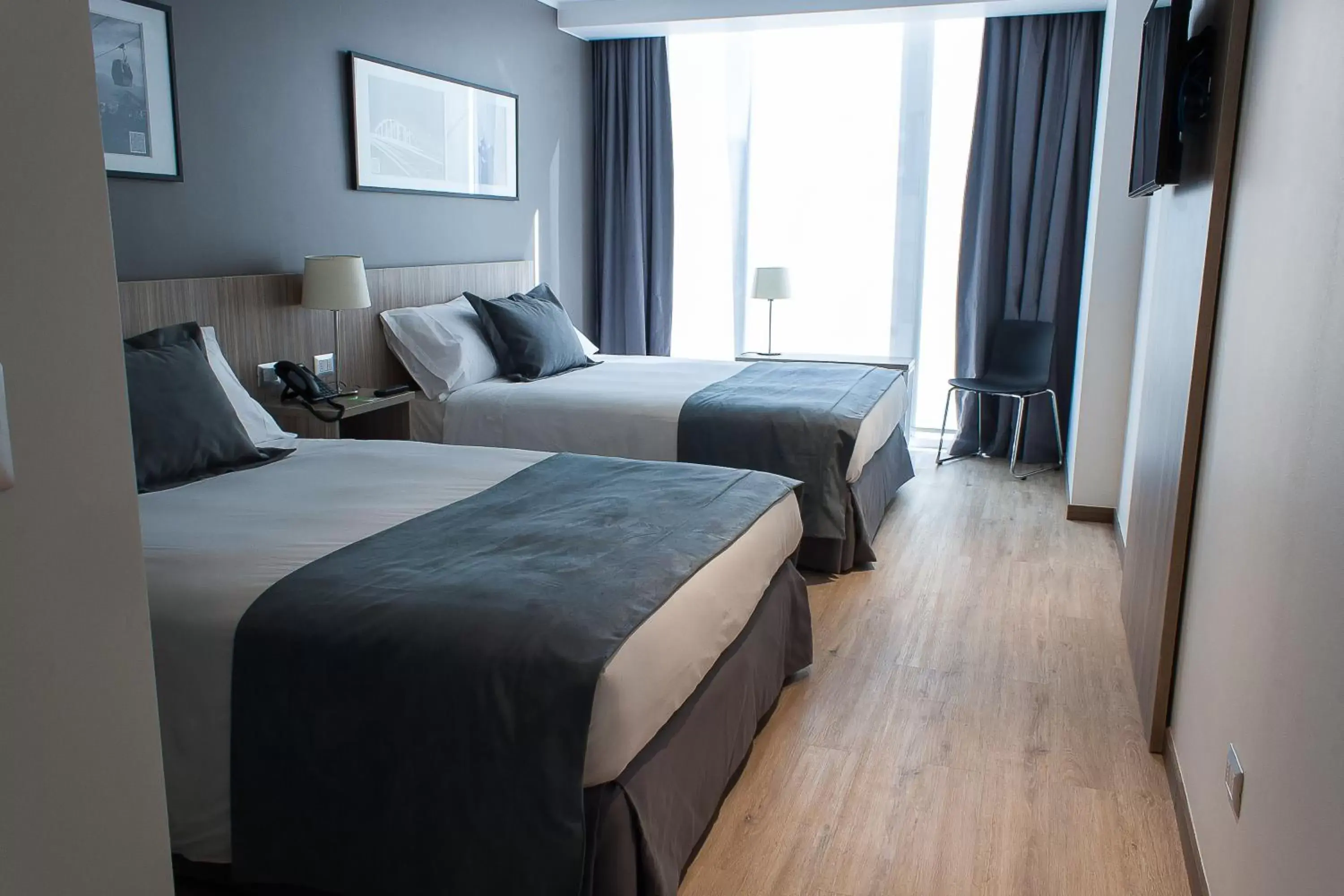 Superior Twin Room in Hotel Capital Bellet Superior Twin Room in Hotel Capital Bellet