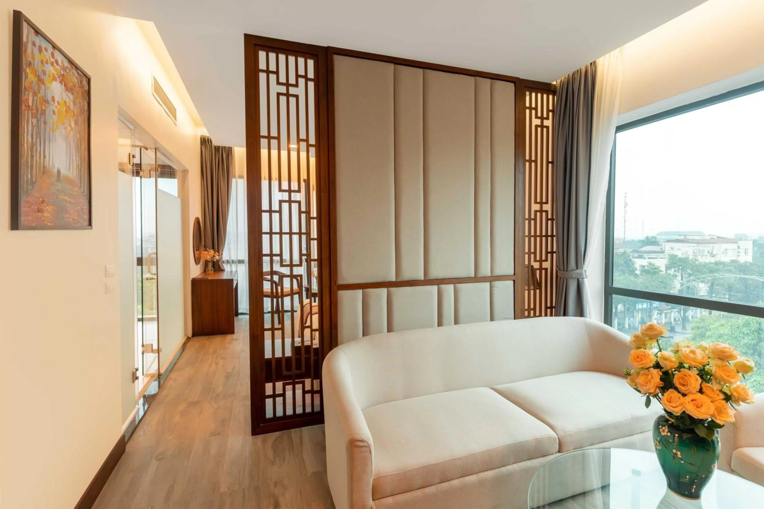 Living room in MT Collection Hotel