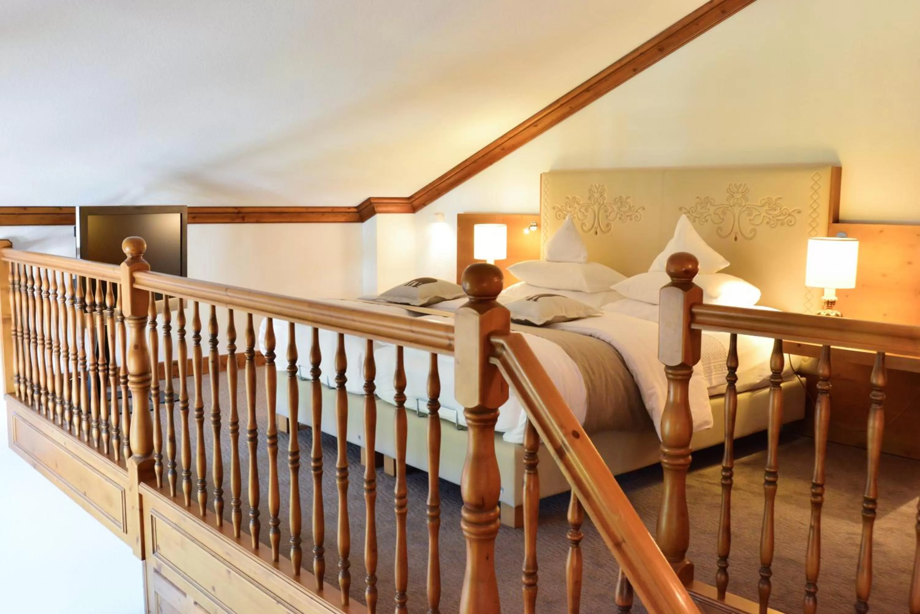 Bed in Parkhotel Oberstaufen