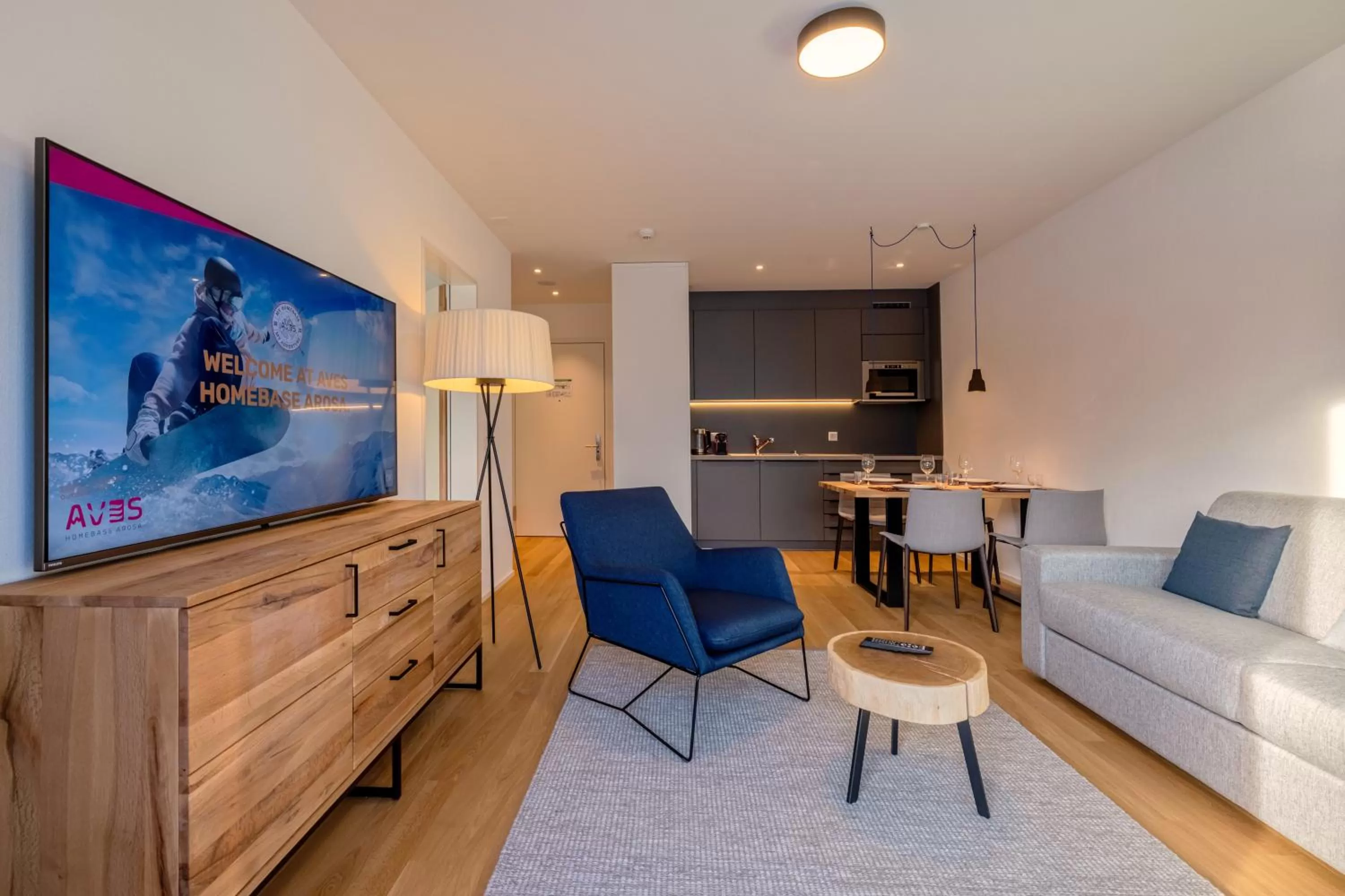 Living room in AVES Hotel&Apartment Arosa